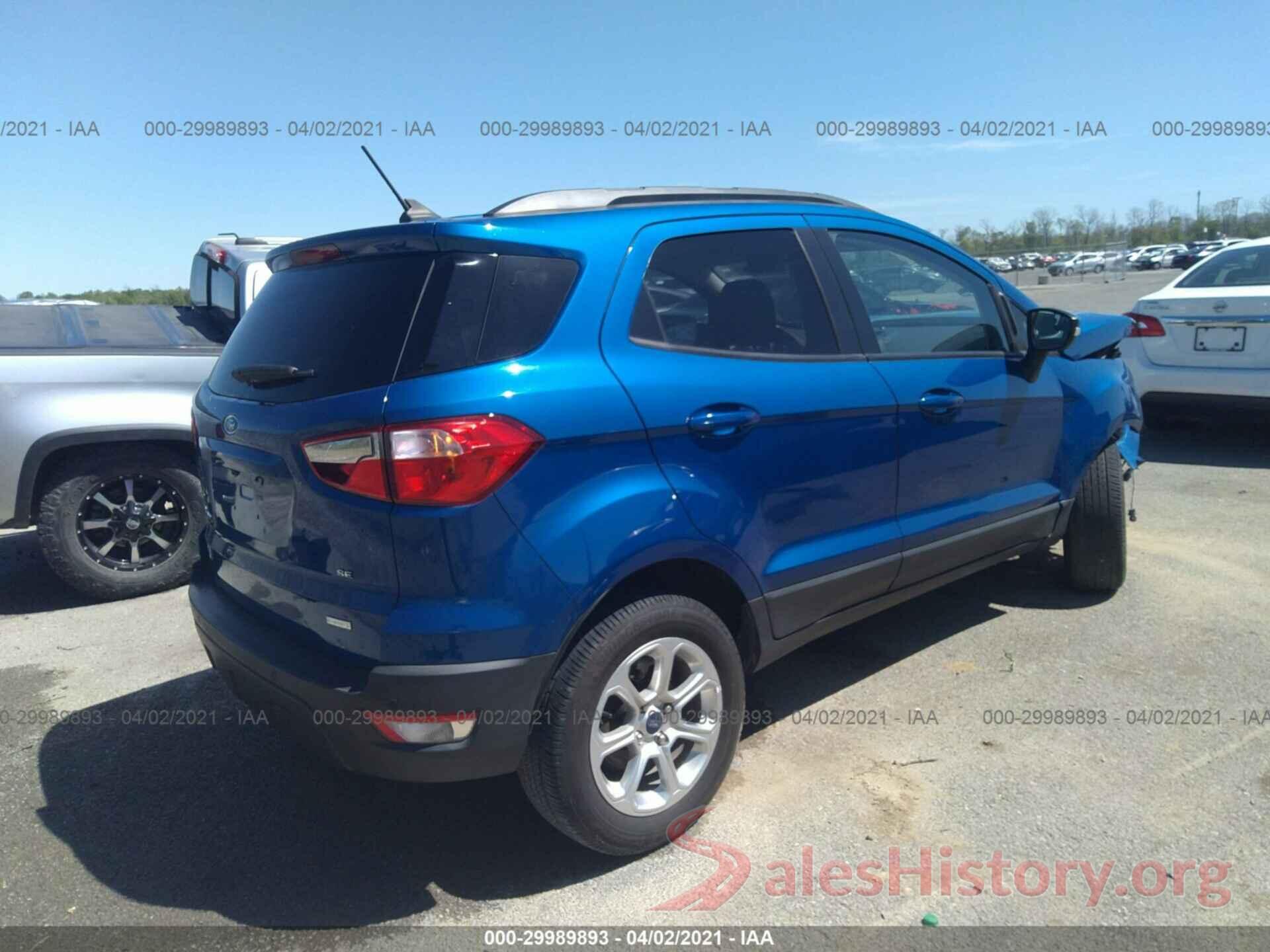 MAJ3S2GE7LC325225 2020 FORD ECOSPORT