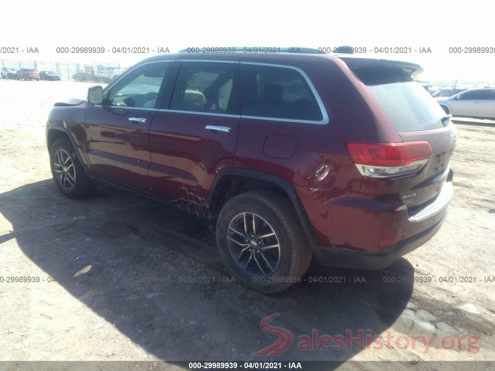 1C4RJFBG2HC716796 2017 JEEP GRAND CHEROKEE