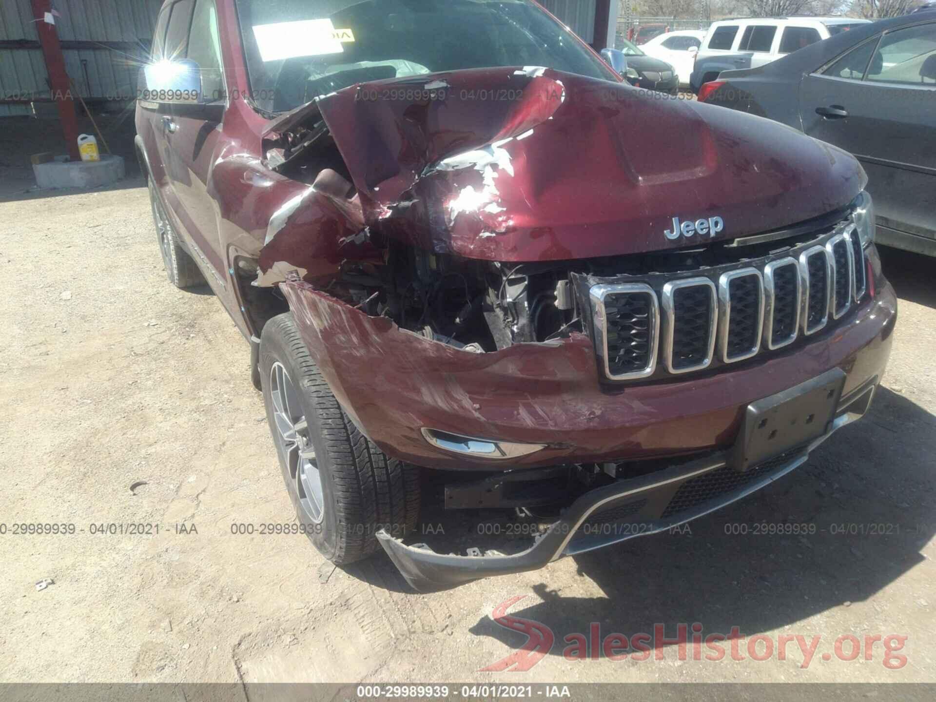 1C4RJFBG2HC716796 2017 JEEP GRAND CHEROKEE