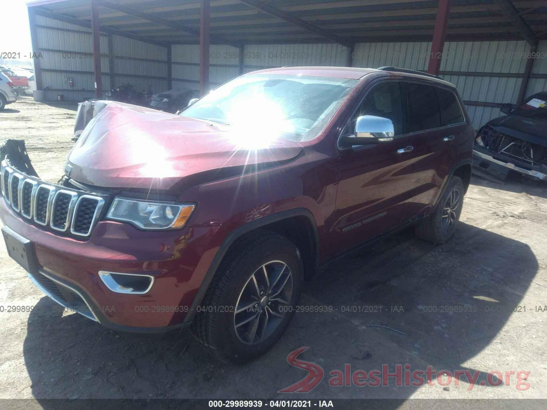 1C4RJFBG2HC716796 2017 JEEP GRAND CHEROKEE