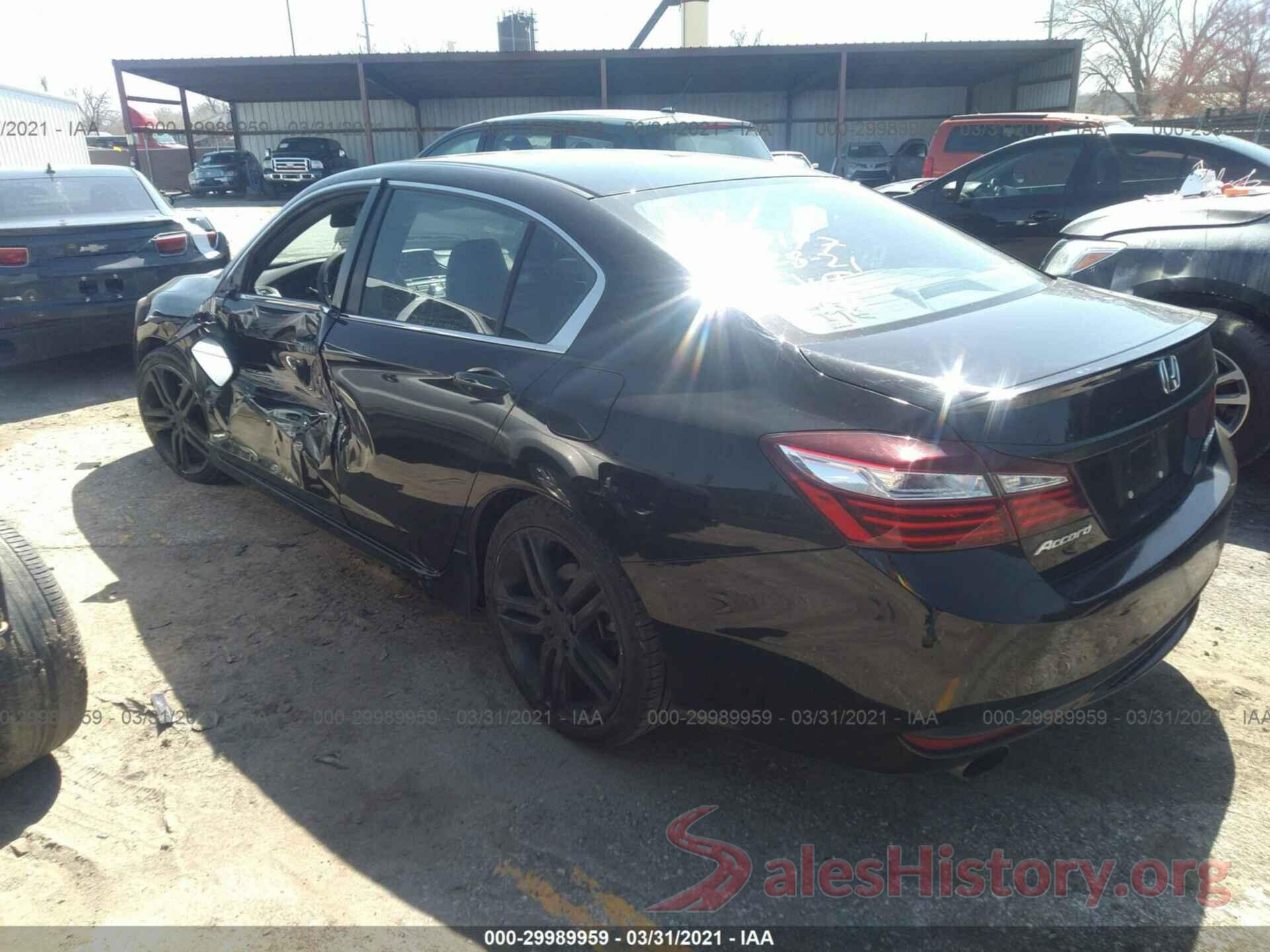 1HGCR2F53GA121483 2016 HONDA ACCORD SEDAN