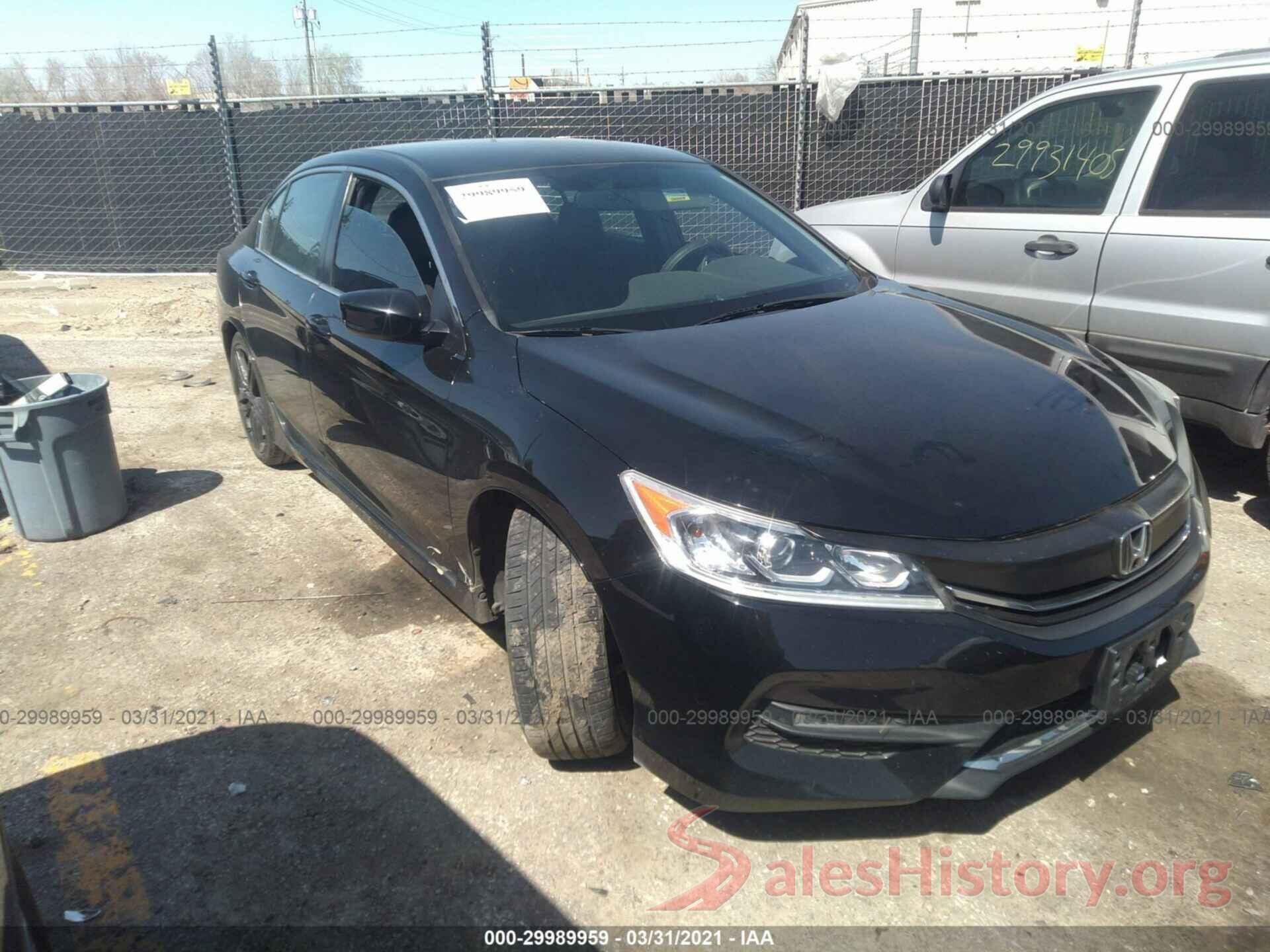 1HGCR2F53GA121483 2016 HONDA ACCORD SEDAN