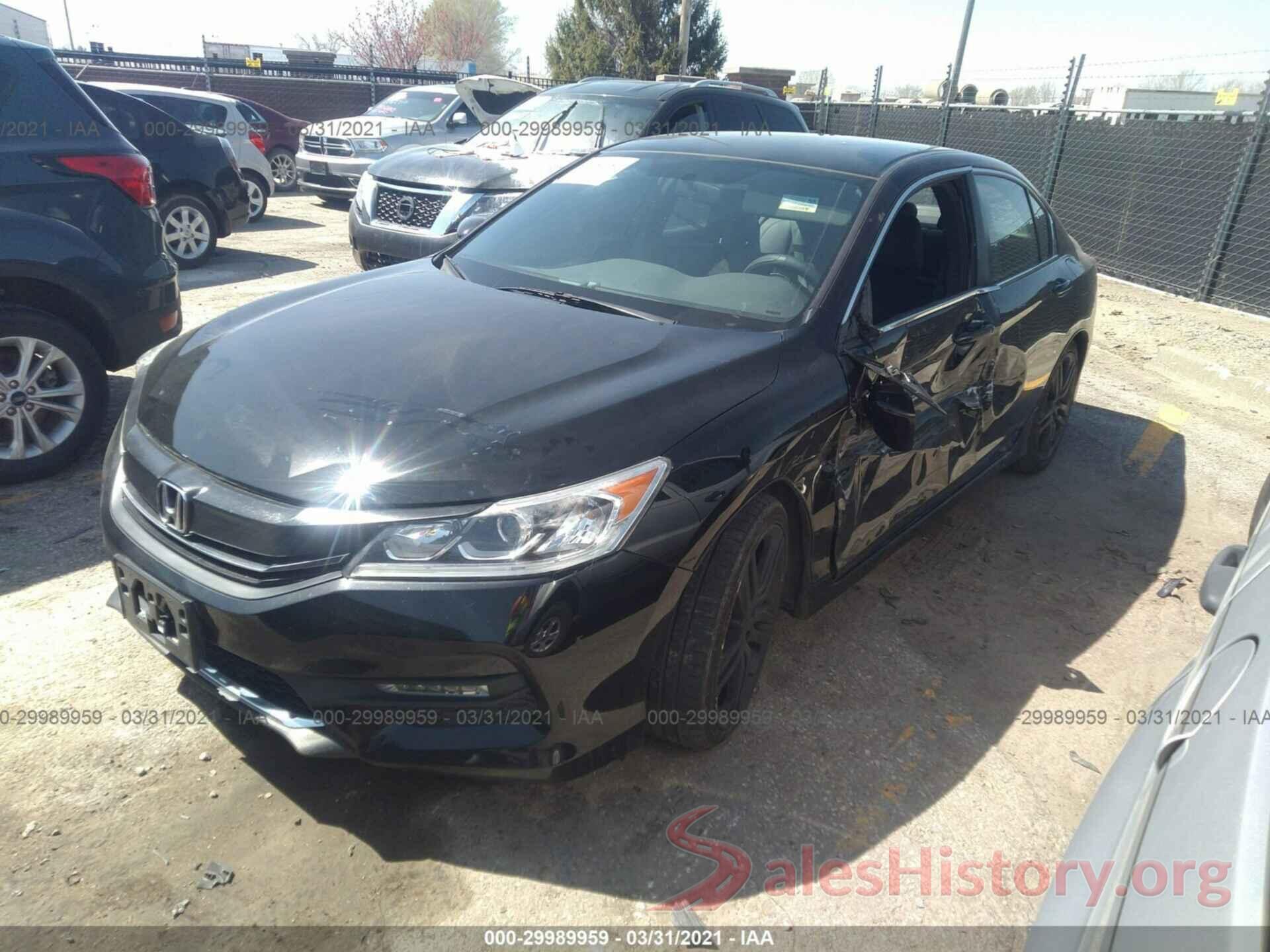 1HGCR2F53GA121483 2016 HONDA ACCORD SEDAN