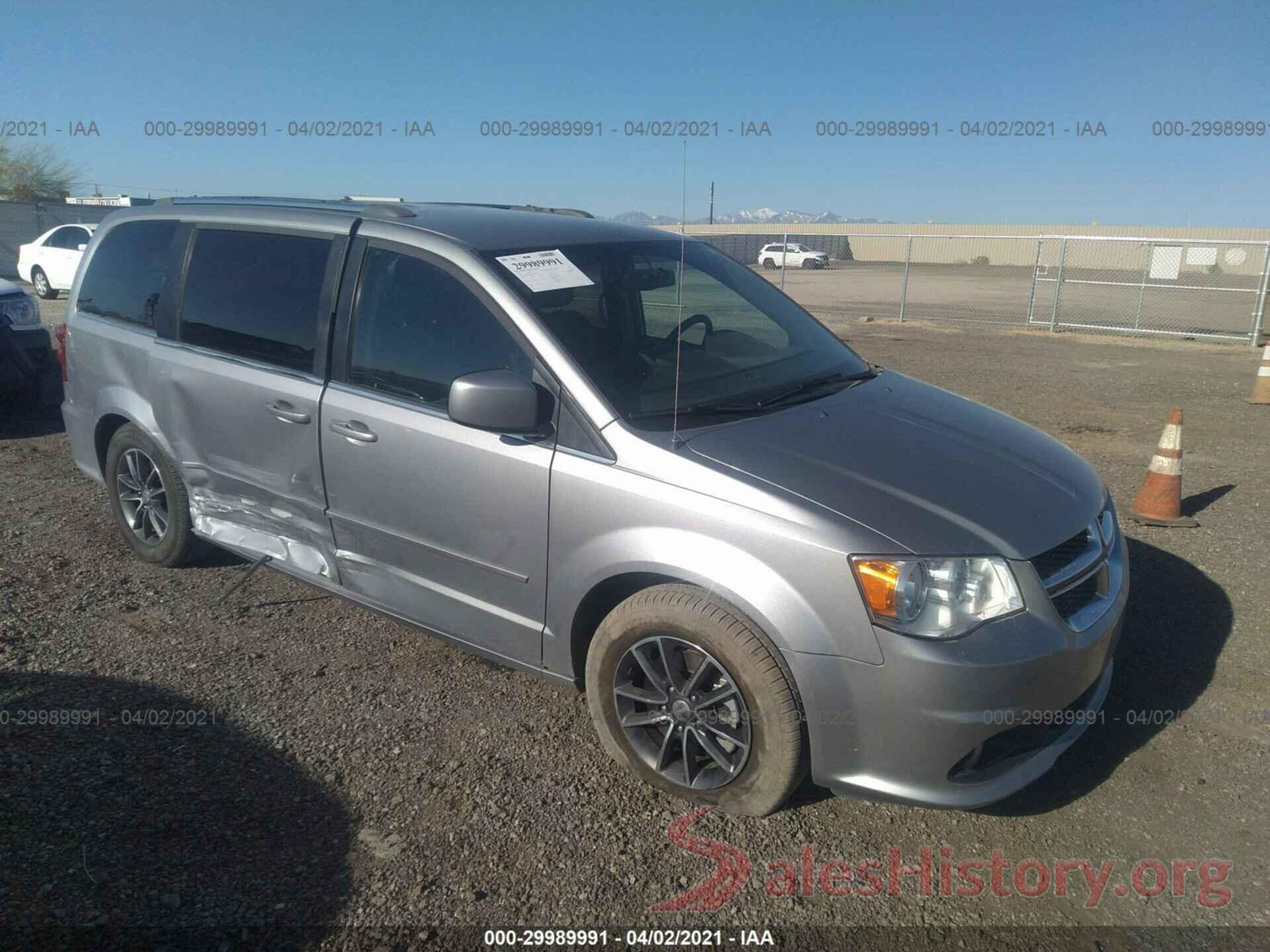 2C4RDGCGXHR625536 2017 DODGE GRAND CARAVAN