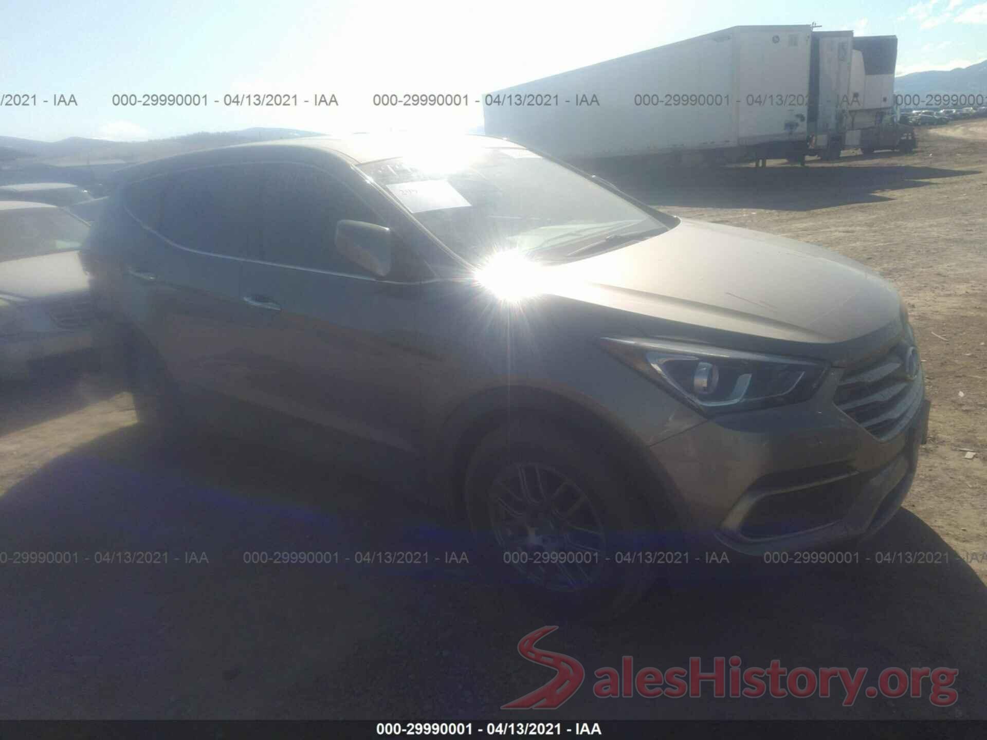 5NMZT3LBXJH072743 2018 HYUNDAI SANTA FE SPORT