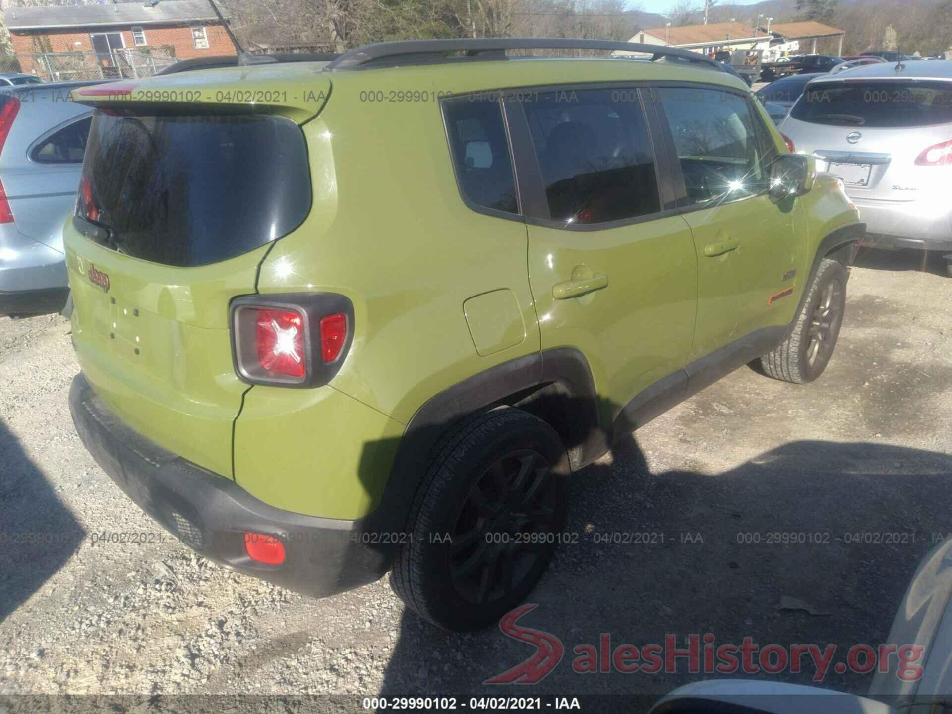 ZACCJBBT5GPD15975 2016 JEEP RENEGADE