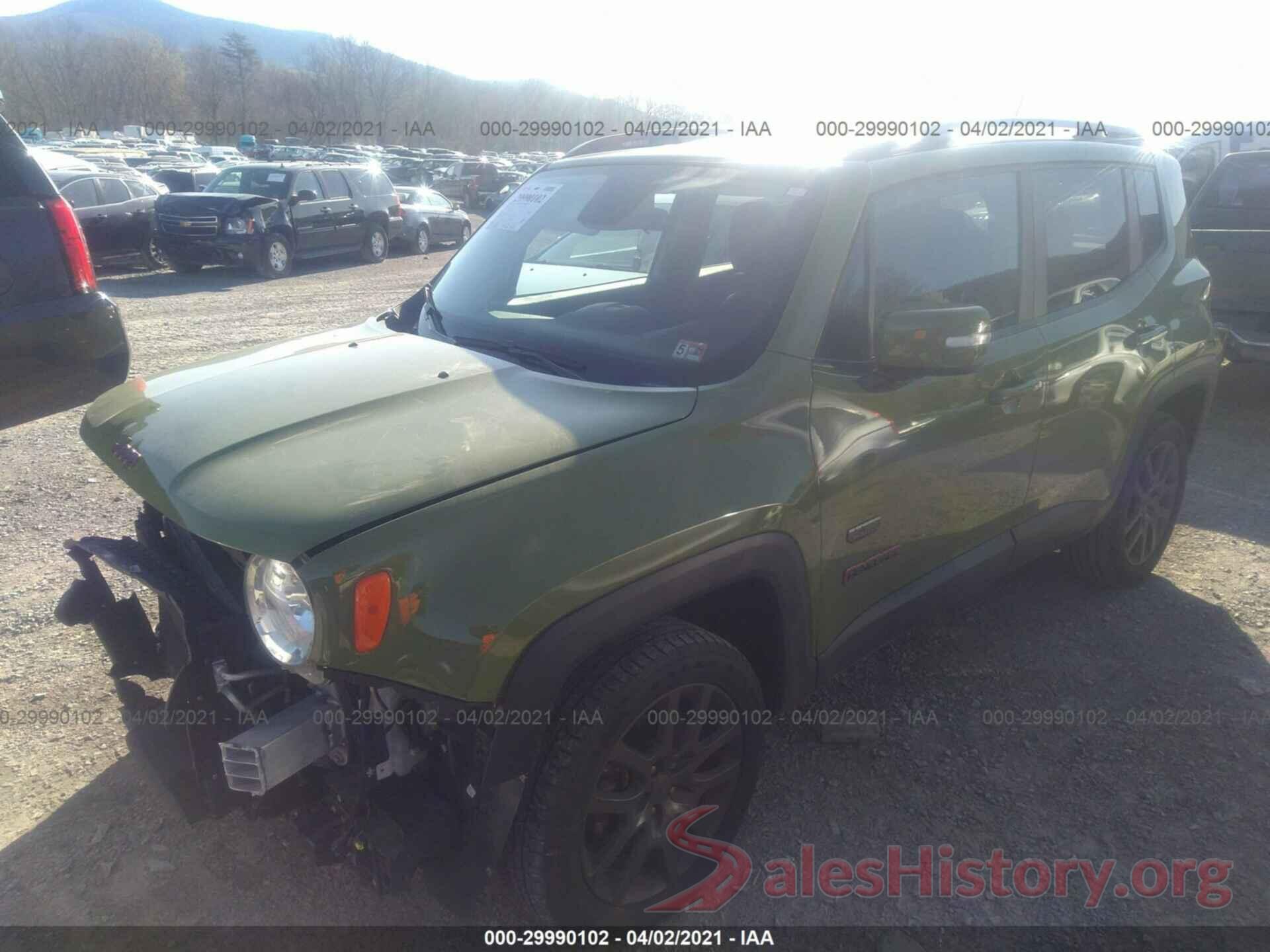 ZACCJBBT5GPD15975 2016 JEEP RENEGADE