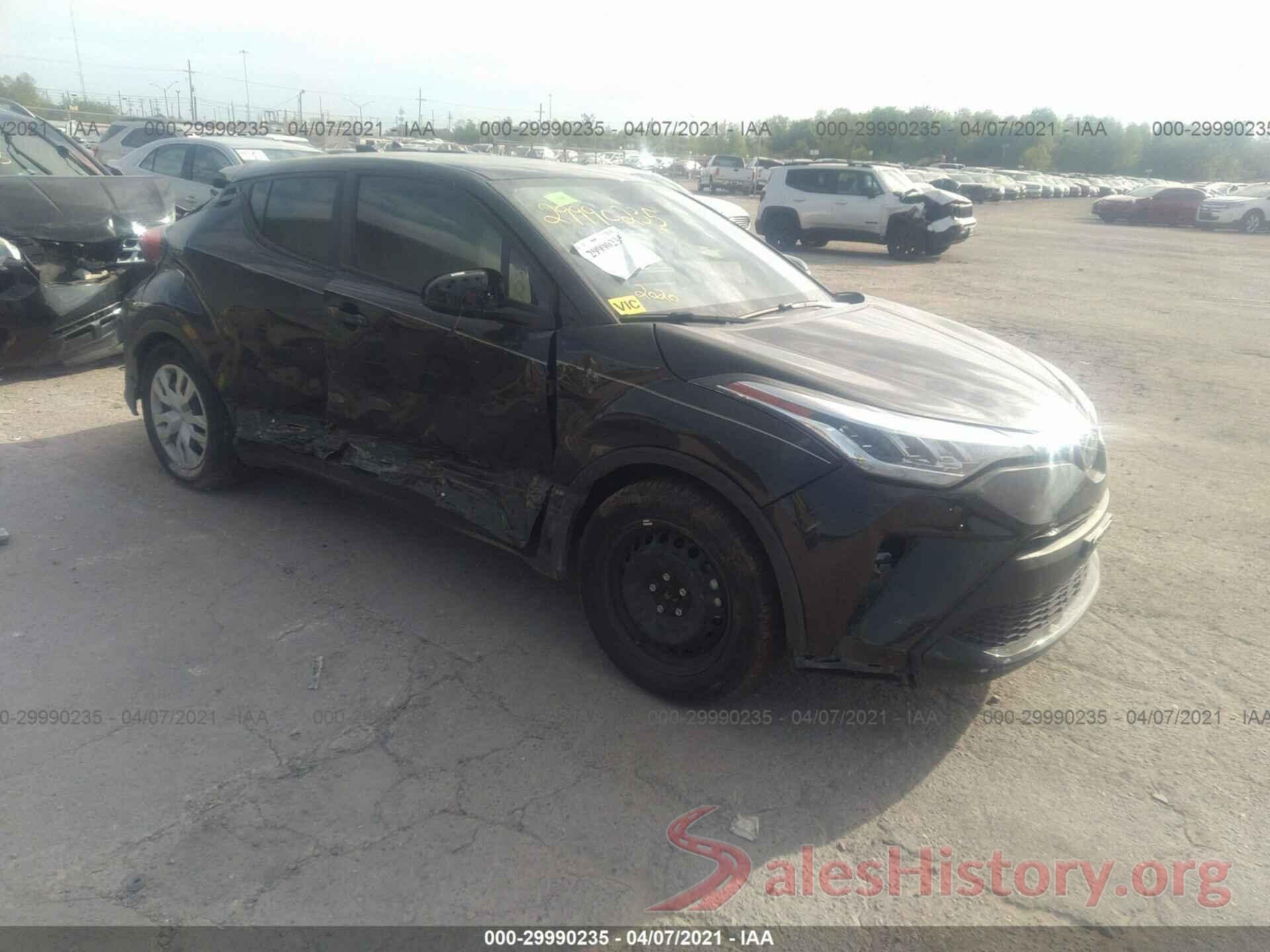 JTNKHMBXXL1081196 2020 TOYOTA C-HR