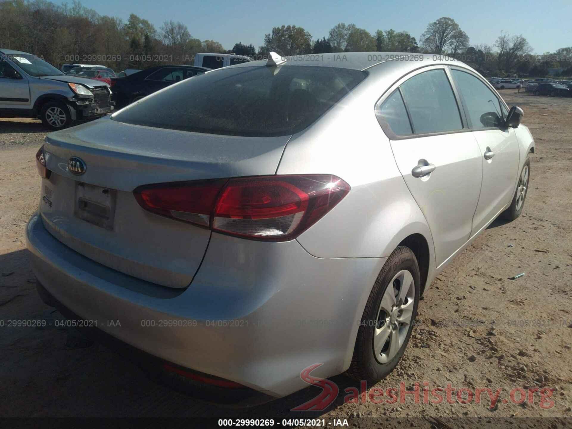 3KPFK4A70JE169516 2018 KIA FORTE