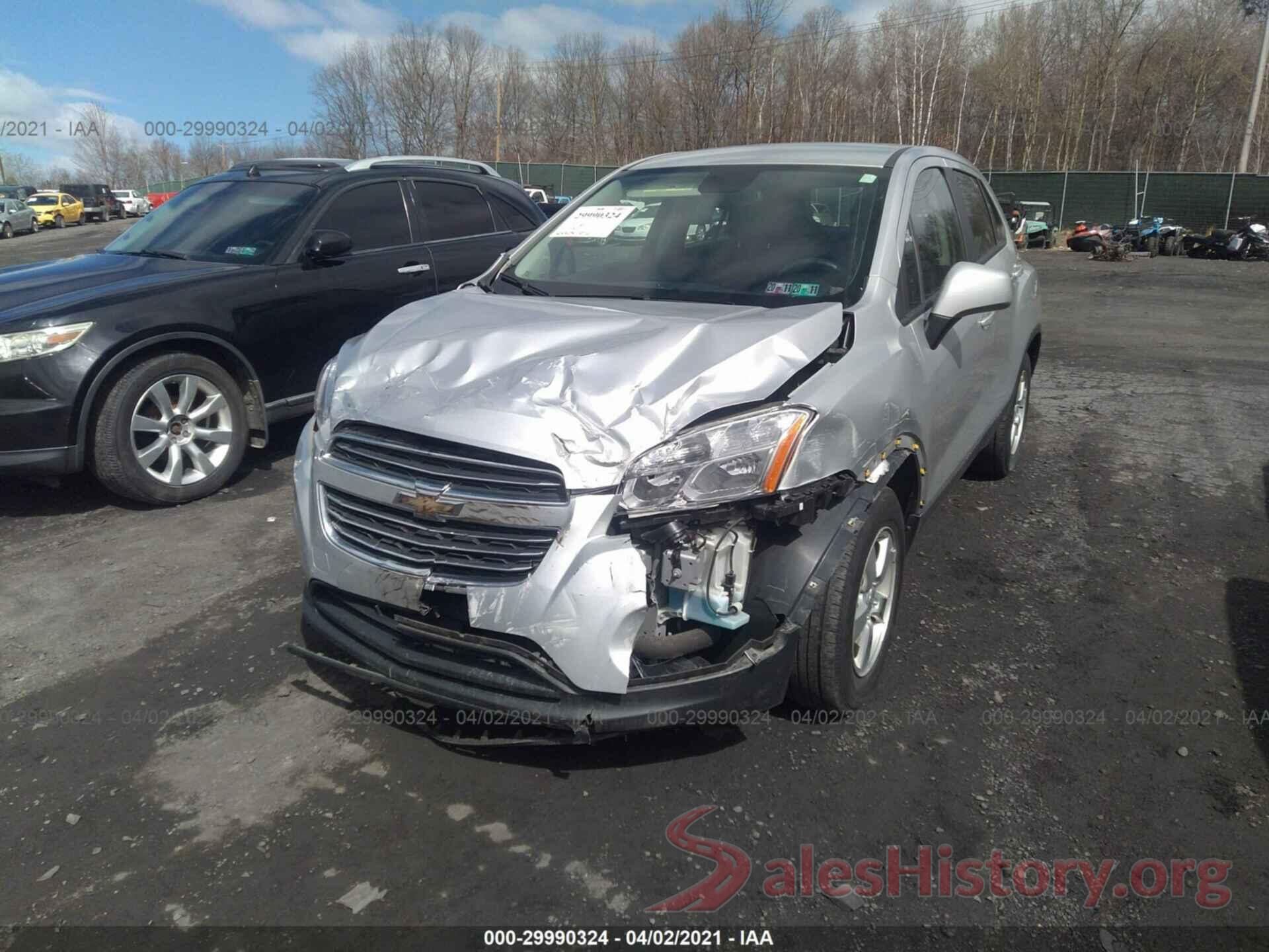 KL7CJNSB9GB565607 2016 CHEVROLET TRAX