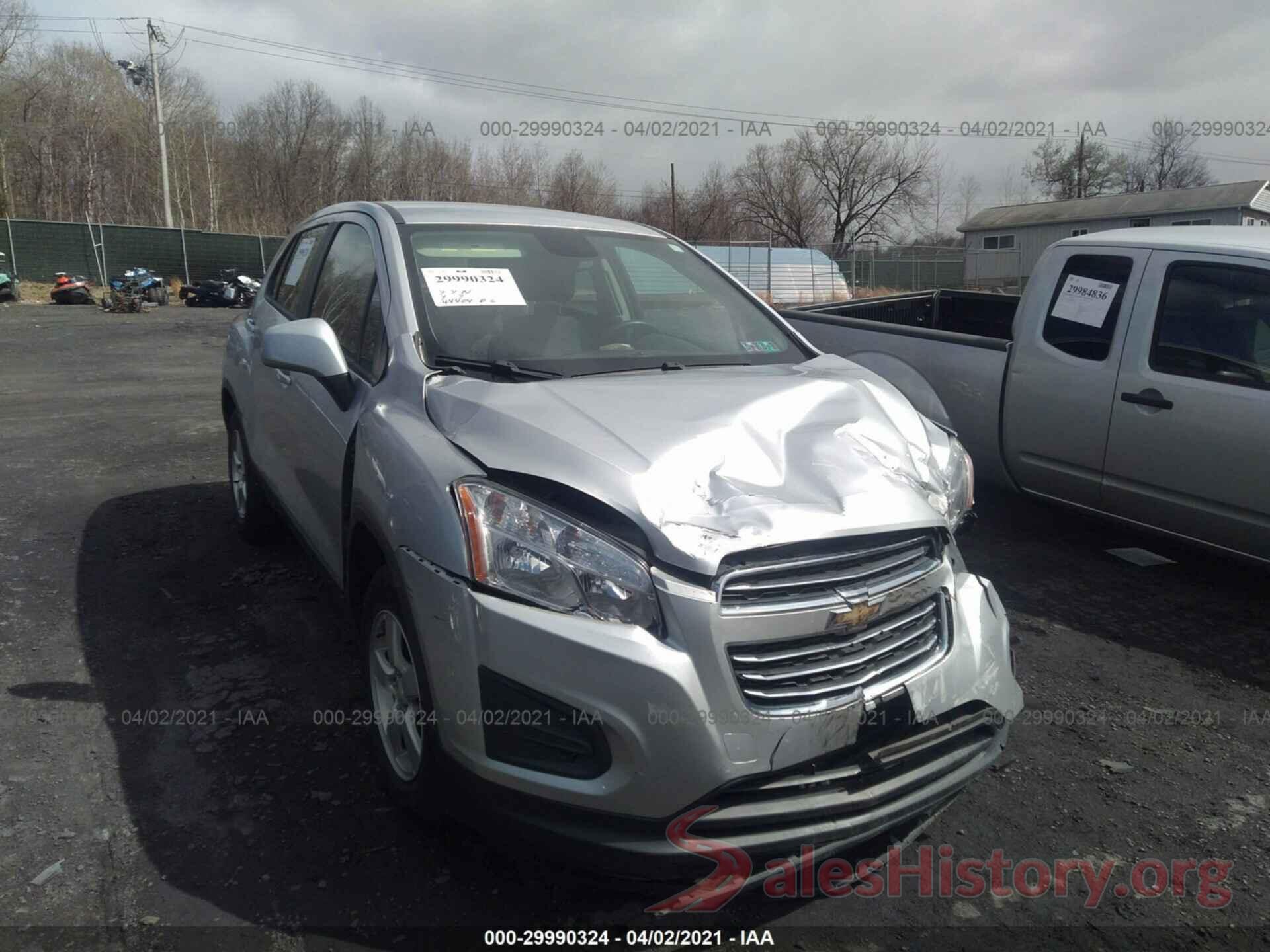 KL7CJNSB9GB565607 2016 CHEVROLET TRAX