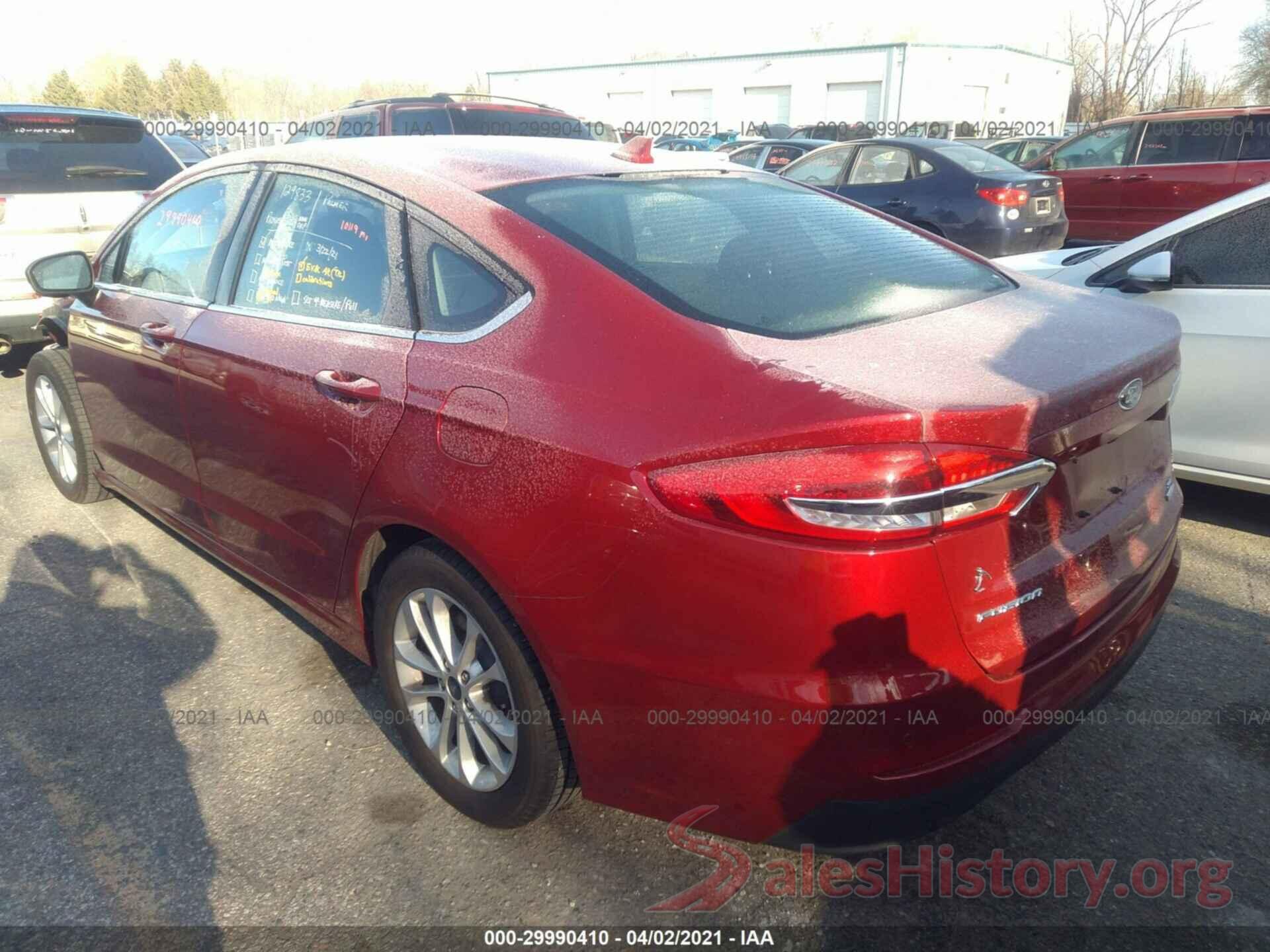 3FA6P0HD1LR109719 2020 FORD FUSION