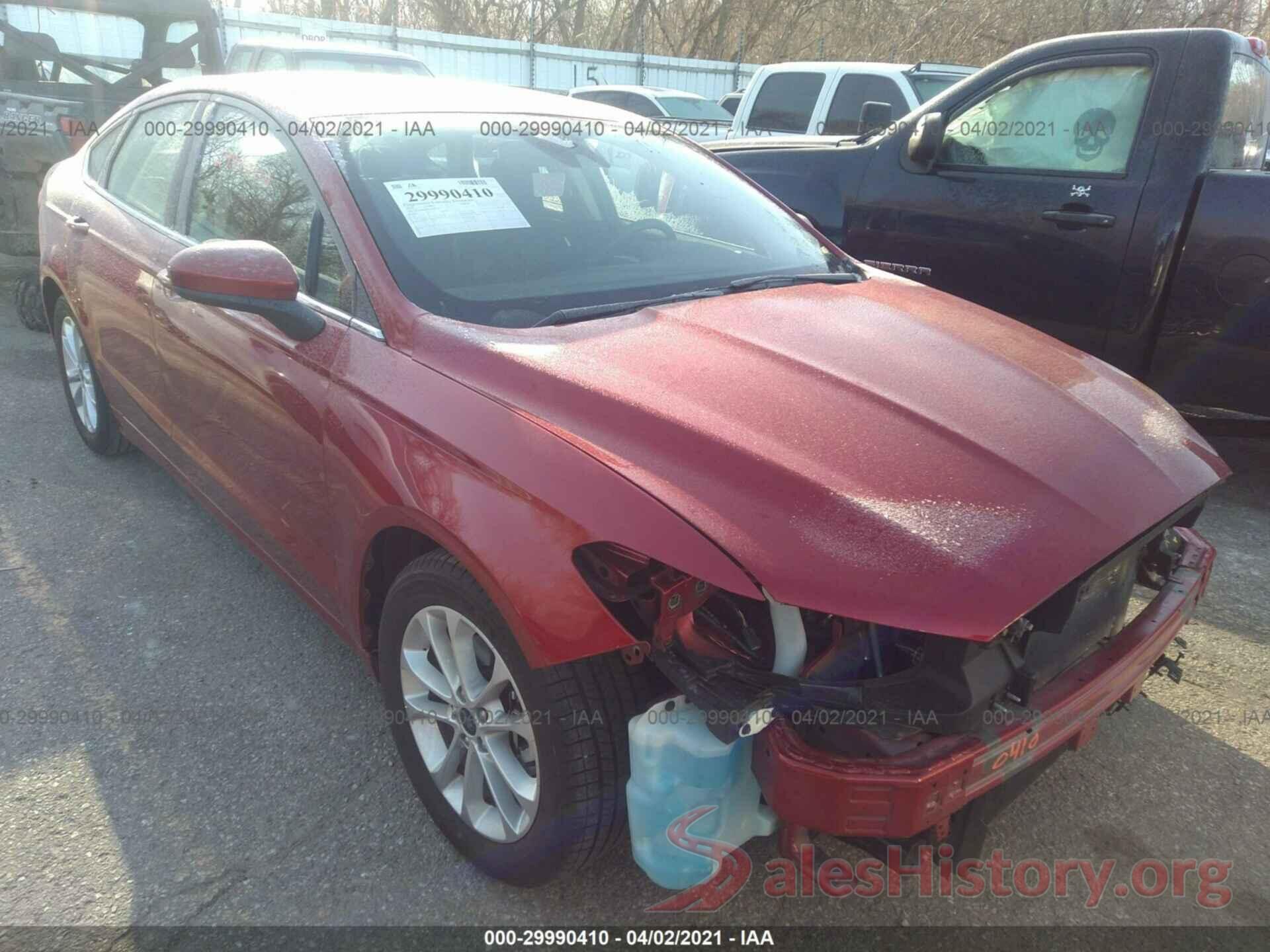 3FA6P0HD1LR109719 2020 FORD FUSION