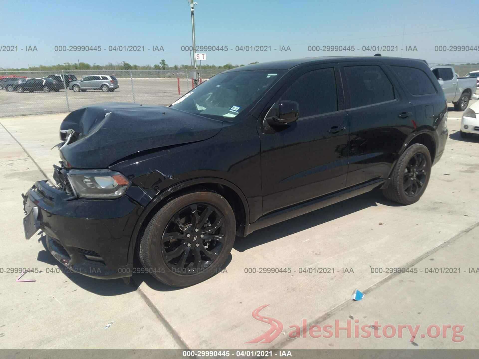 1C4RDHDG0KC845921 2019 DODGE DURANGO