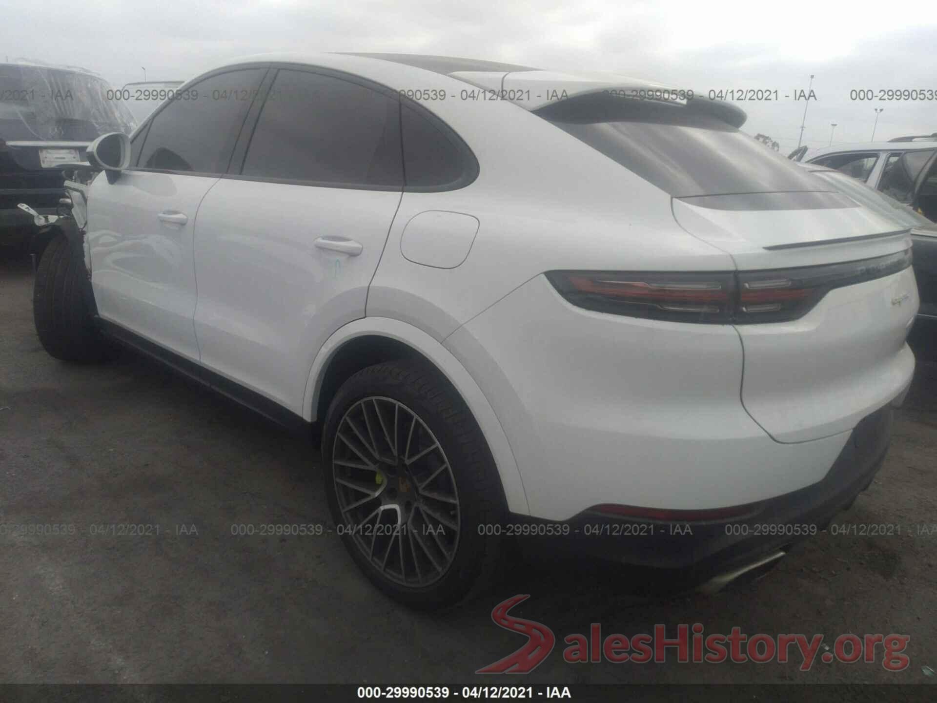 WP1BE2AY1LDA55272 2020 PORSCHE CAYENNE