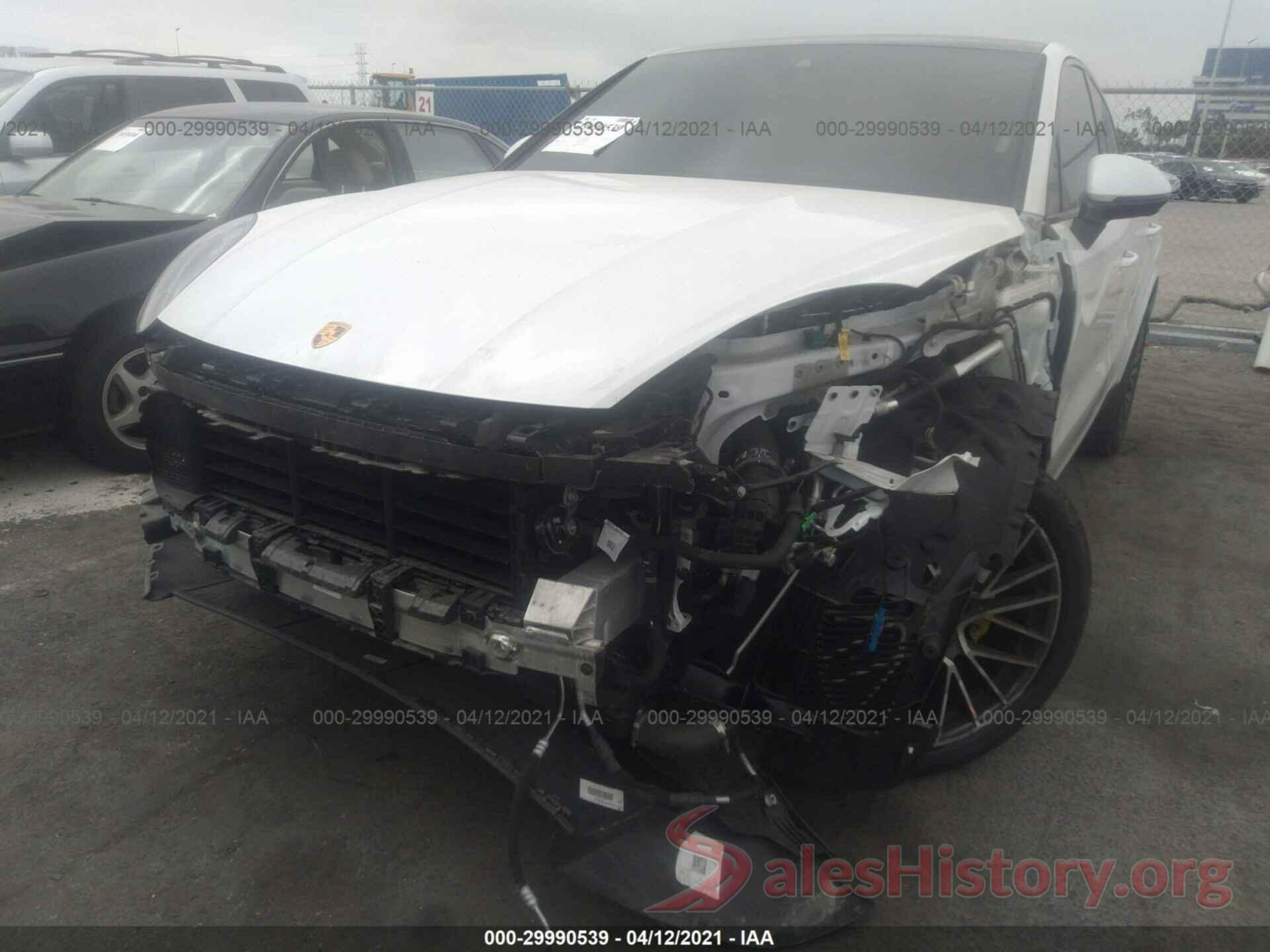 WP1BE2AY1LDA55272 2020 PORSCHE CAYENNE