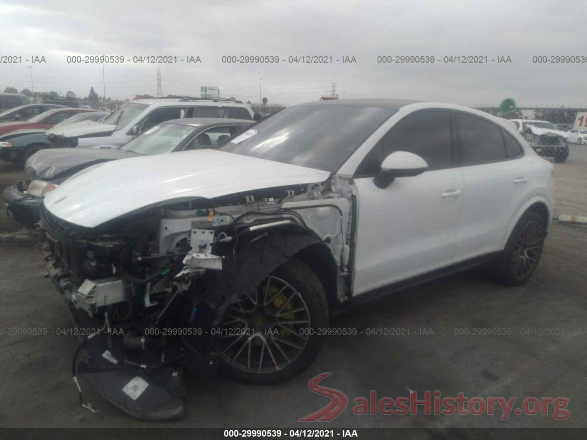 WP1BE2AY1LDA55272 2020 PORSCHE CAYENNE