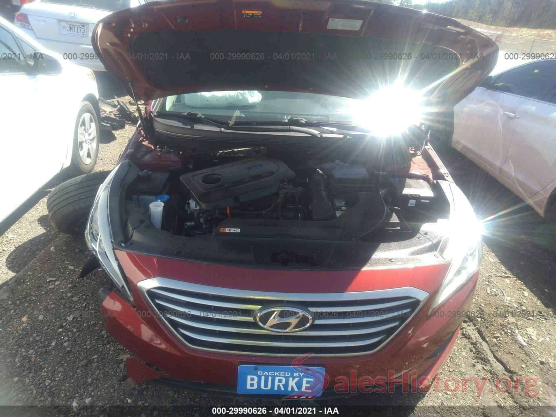 5NPE24AF8GH366313 2016 HYUNDAI SONATA