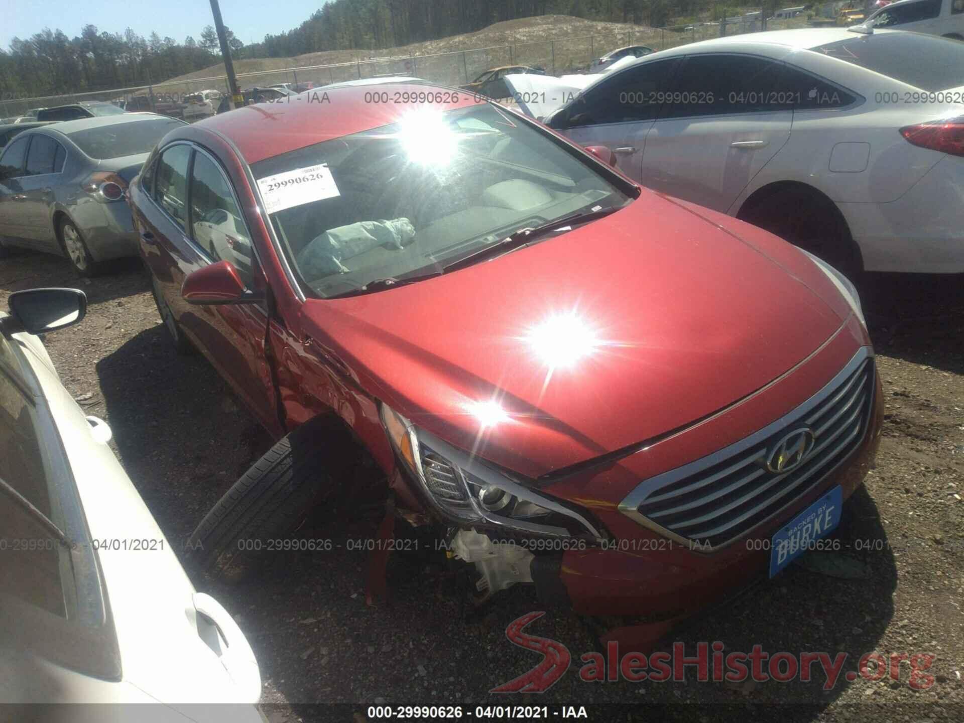 5NPE24AF8GH366313 2016 HYUNDAI SONATA