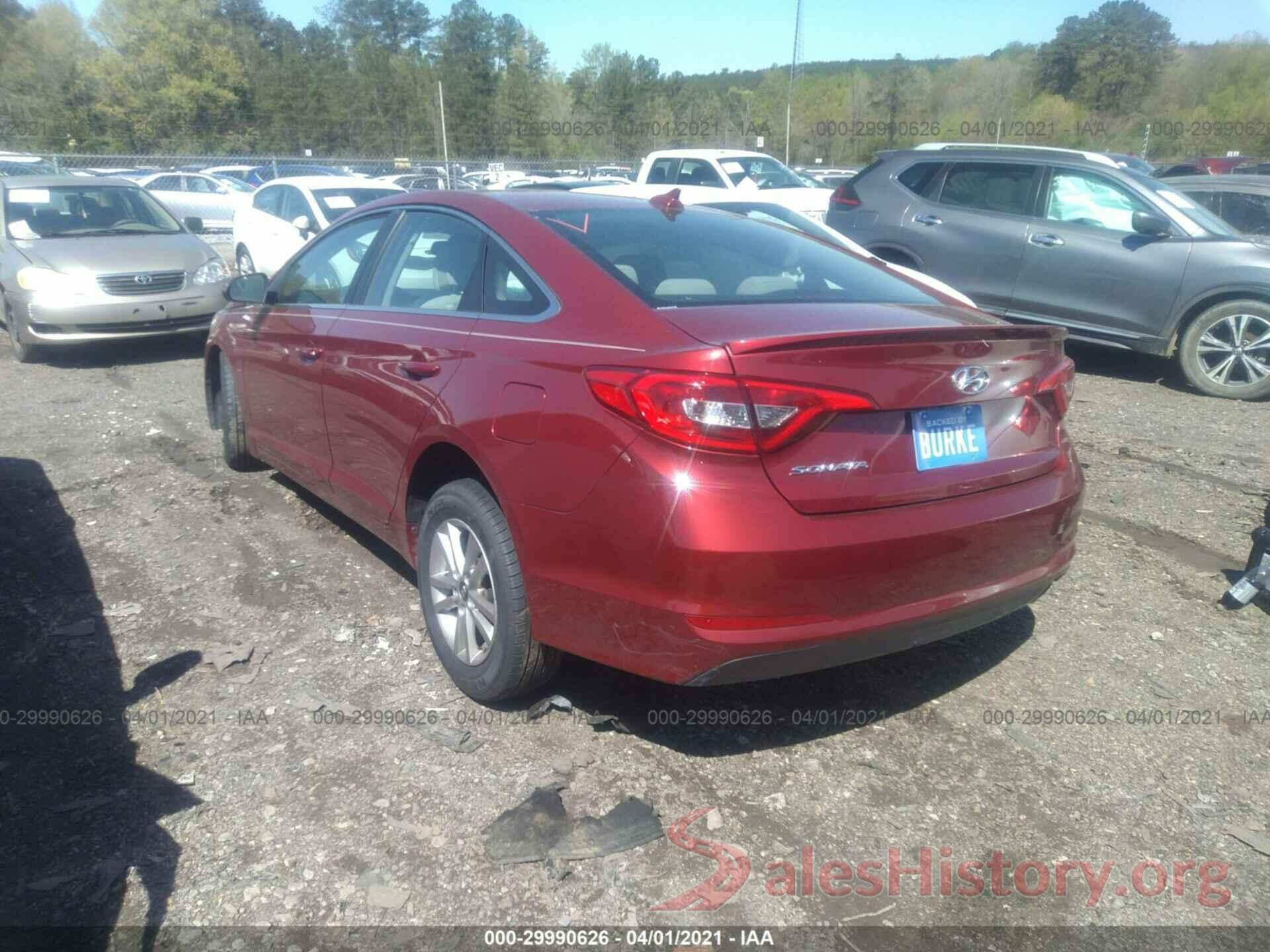 5NPE24AF8GH366313 2016 HYUNDAI SONATA