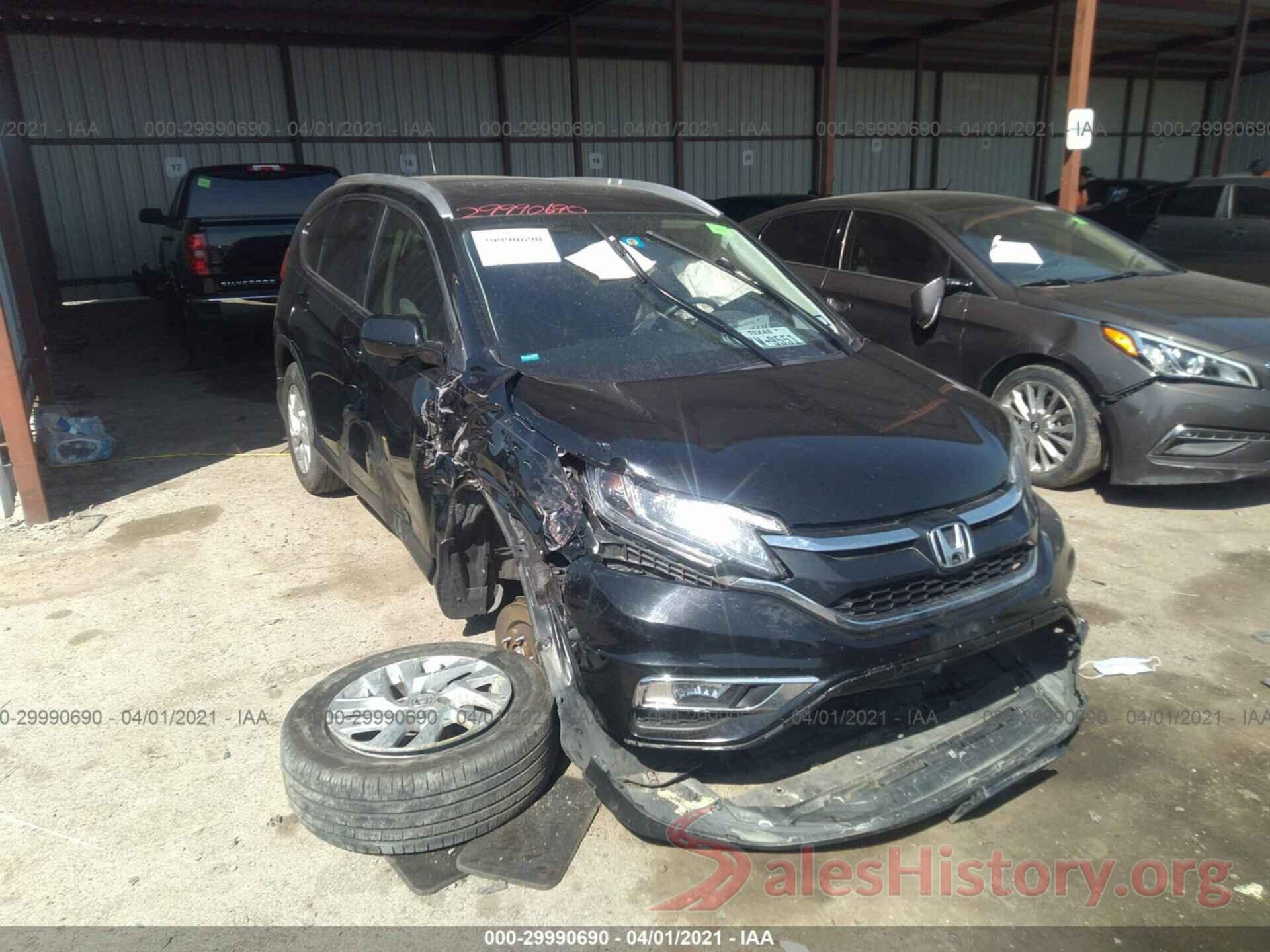 5J6RM3H76GL022179 2016 HONDA CR-V