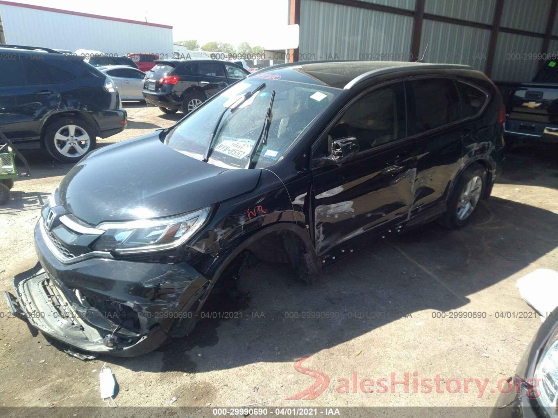 5J6RM3H76GL022179 2016 HONDA CR-V