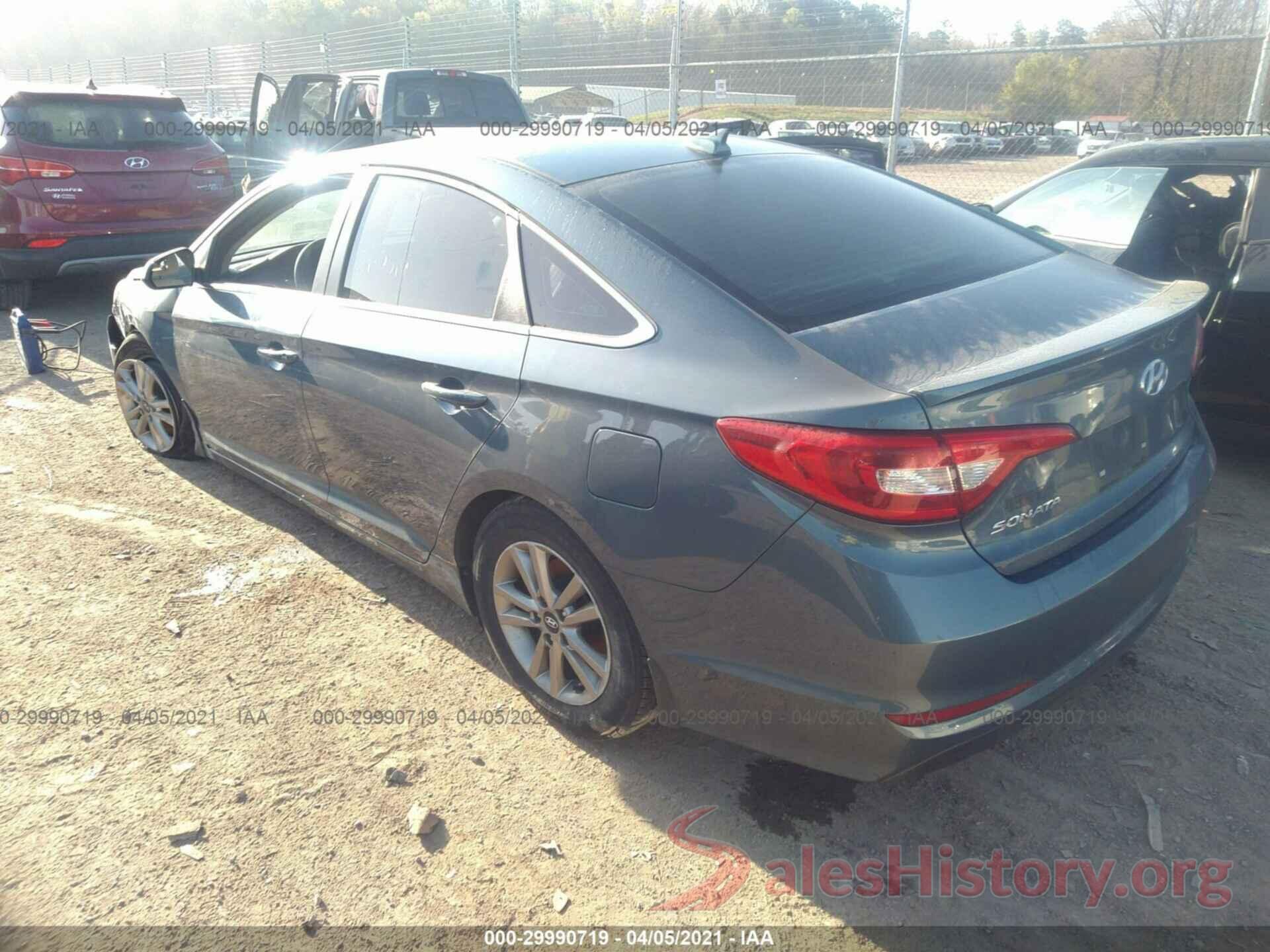 5NPE24AF2HH486593 2017 HYUNDAI SONATA