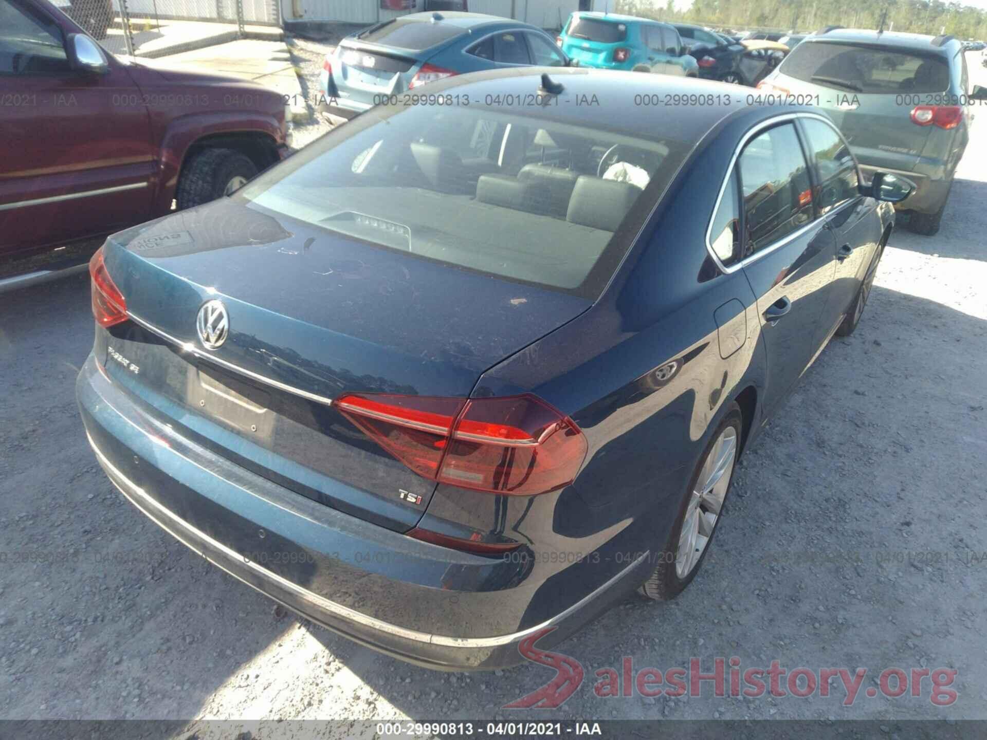 1VWBA7A32JC007990 2018 VOLKSWAGEN PASSAT