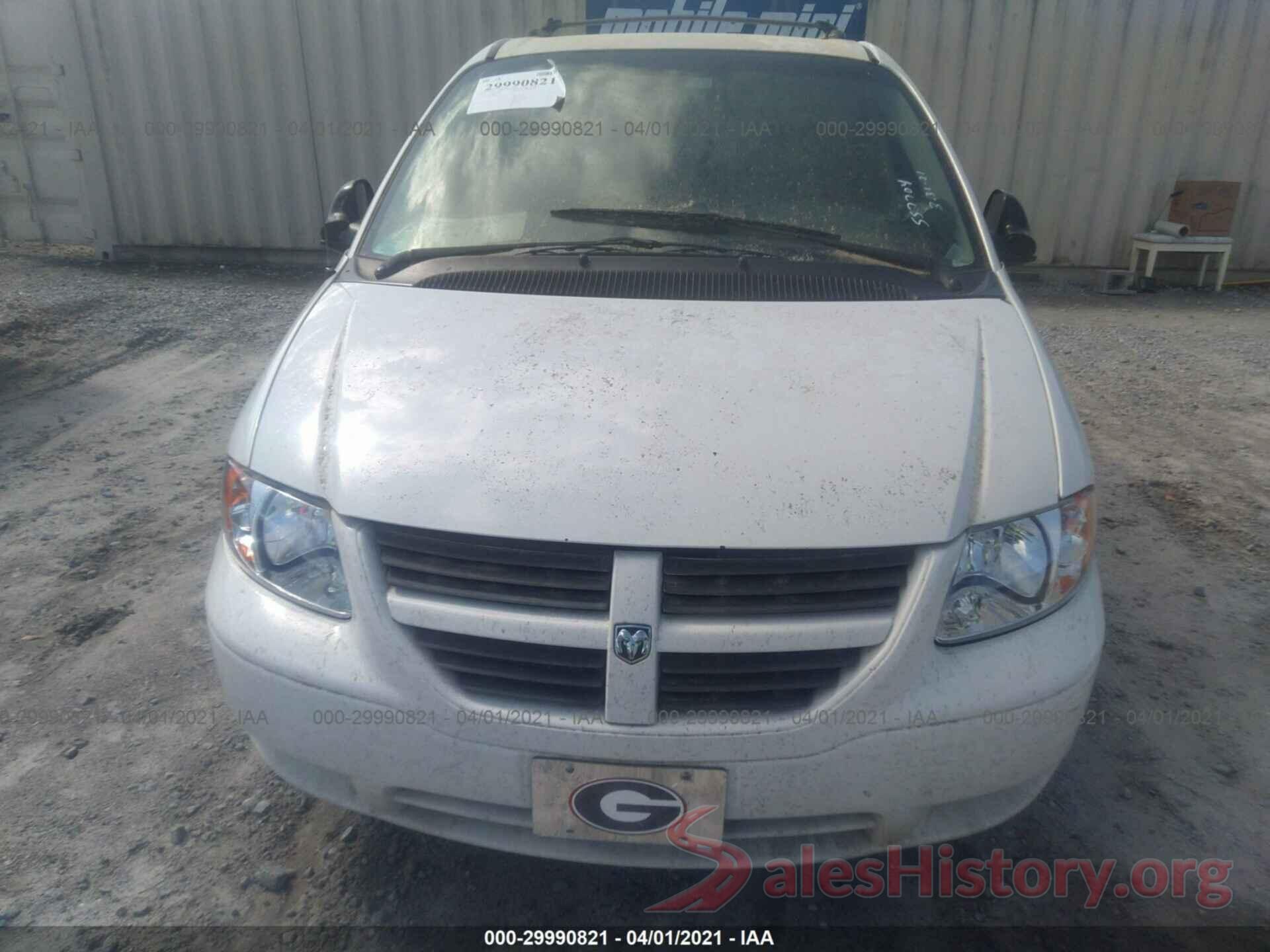 JM1BM1U76G1294535 2006 DODGE GRAND CARAVAN