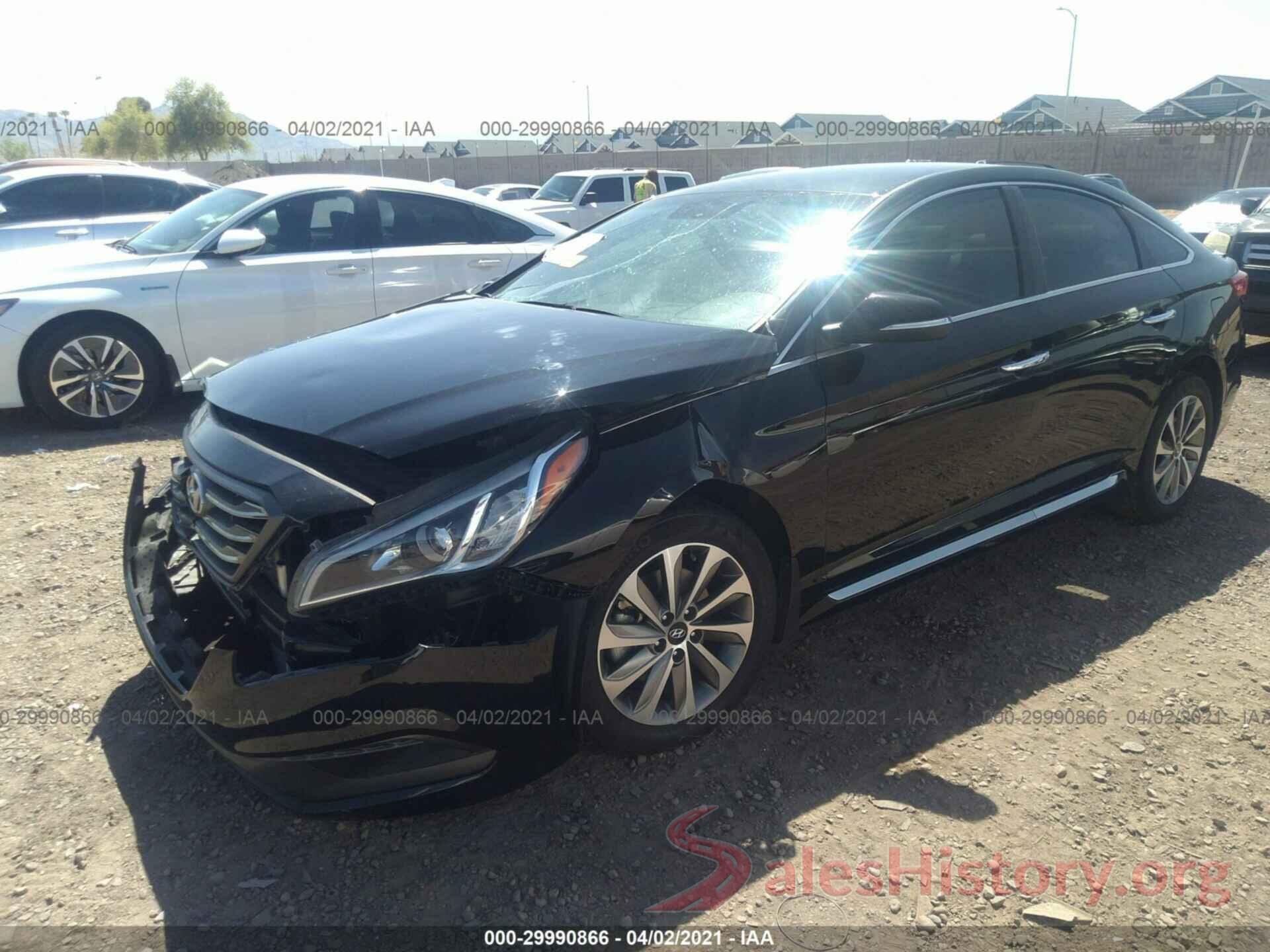 5NPE34AF8GH353946 2016 HYUNDAI SONATA