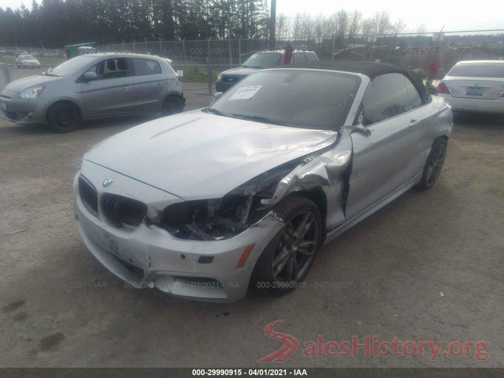 WBA1M1C57GV394368 2016 BMW 2 SERIES