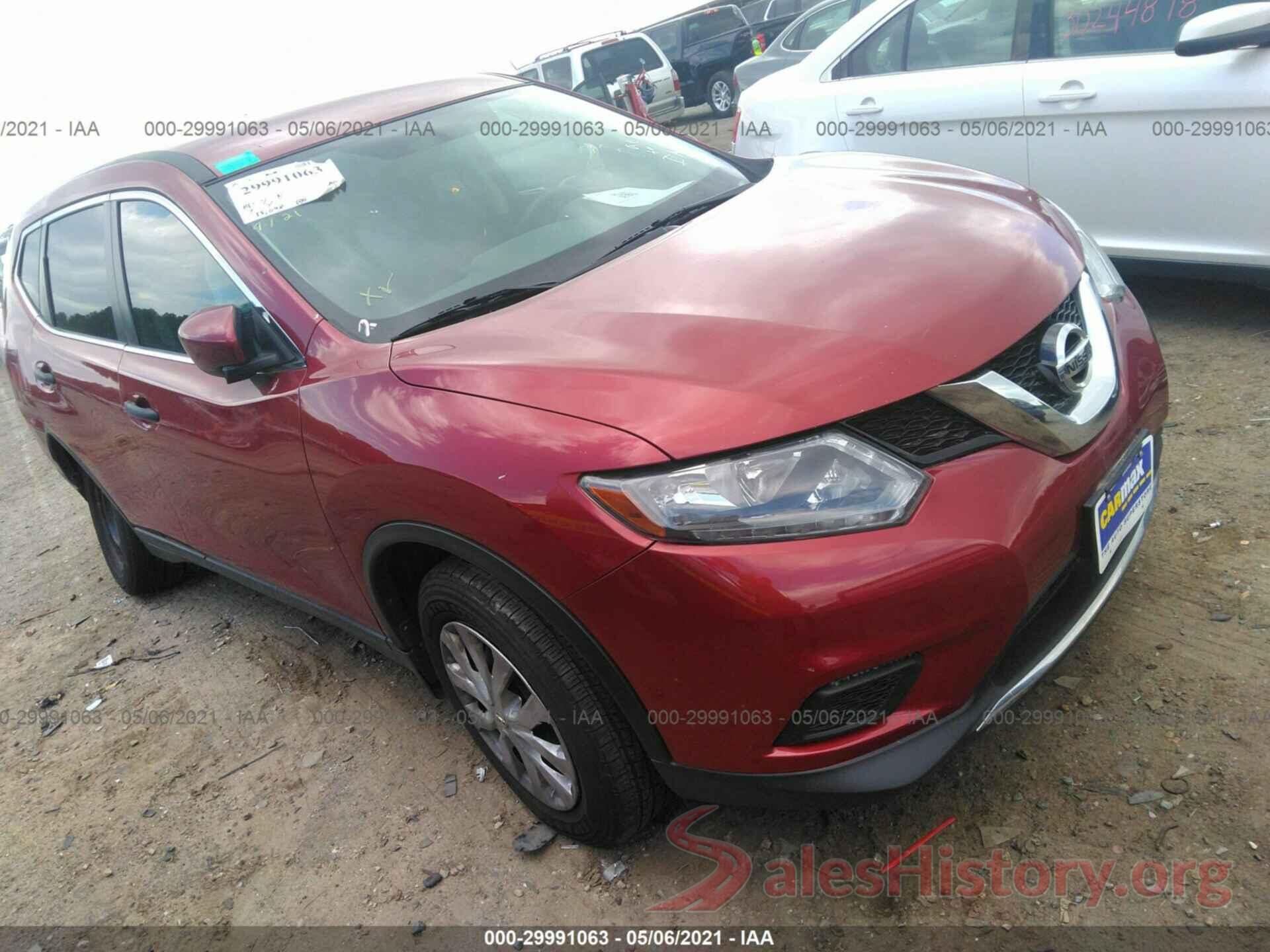 5N1AT2MV2GC922822 2016 NISSAN ROGUE