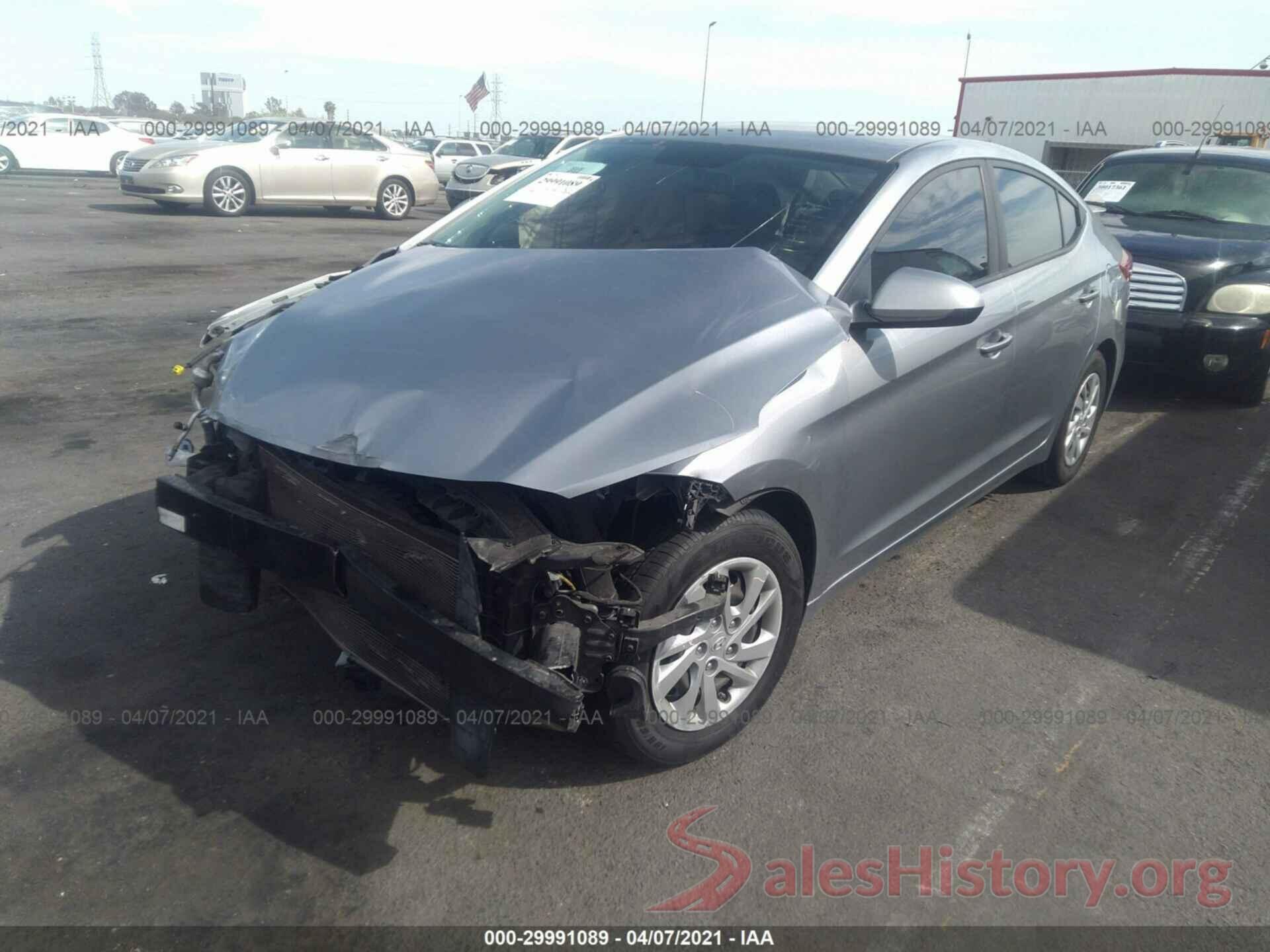 5NPD74LF9HH072544 2017 HYUNDAI ELANTRA