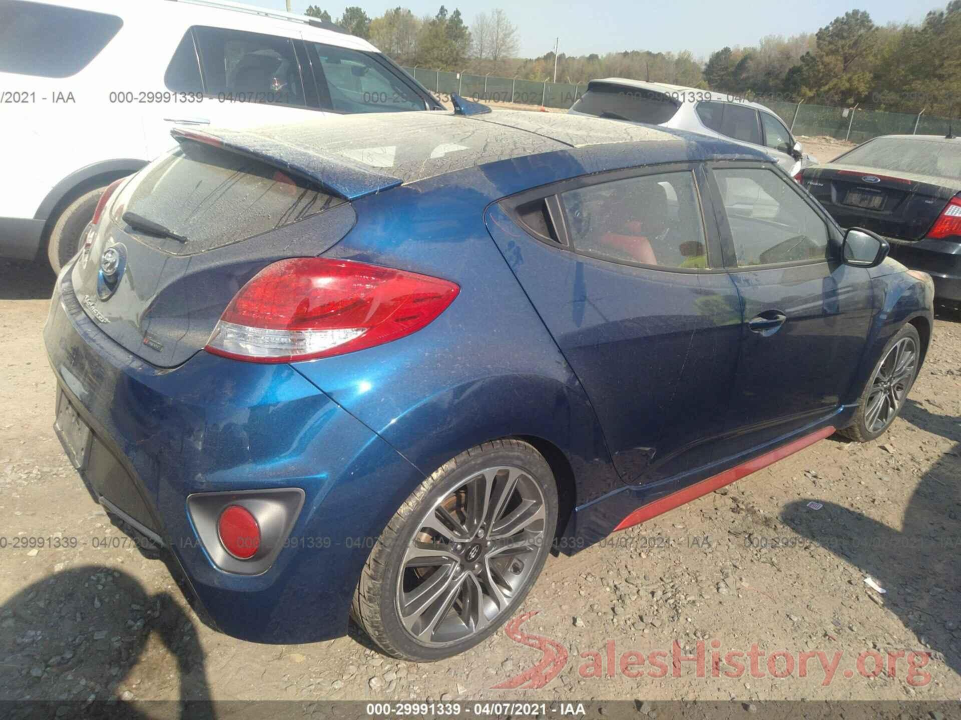 KMHTC6AE9GU271879 2016 HYUNDAI VELOSTER