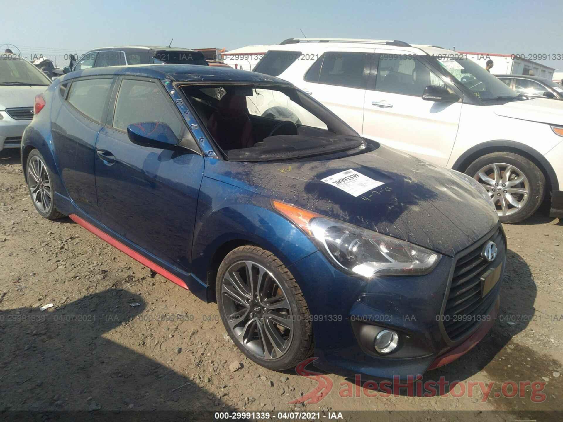 KMHTC6AE9GU271879 2016 HYUNDAI VELOSTER