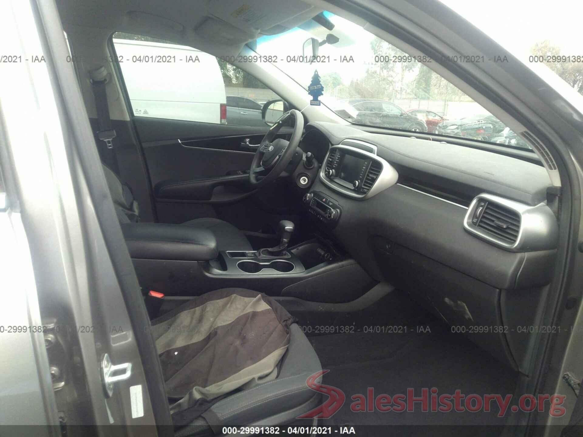 5XYPG4A55KG488922 2019 KIA SORENTO