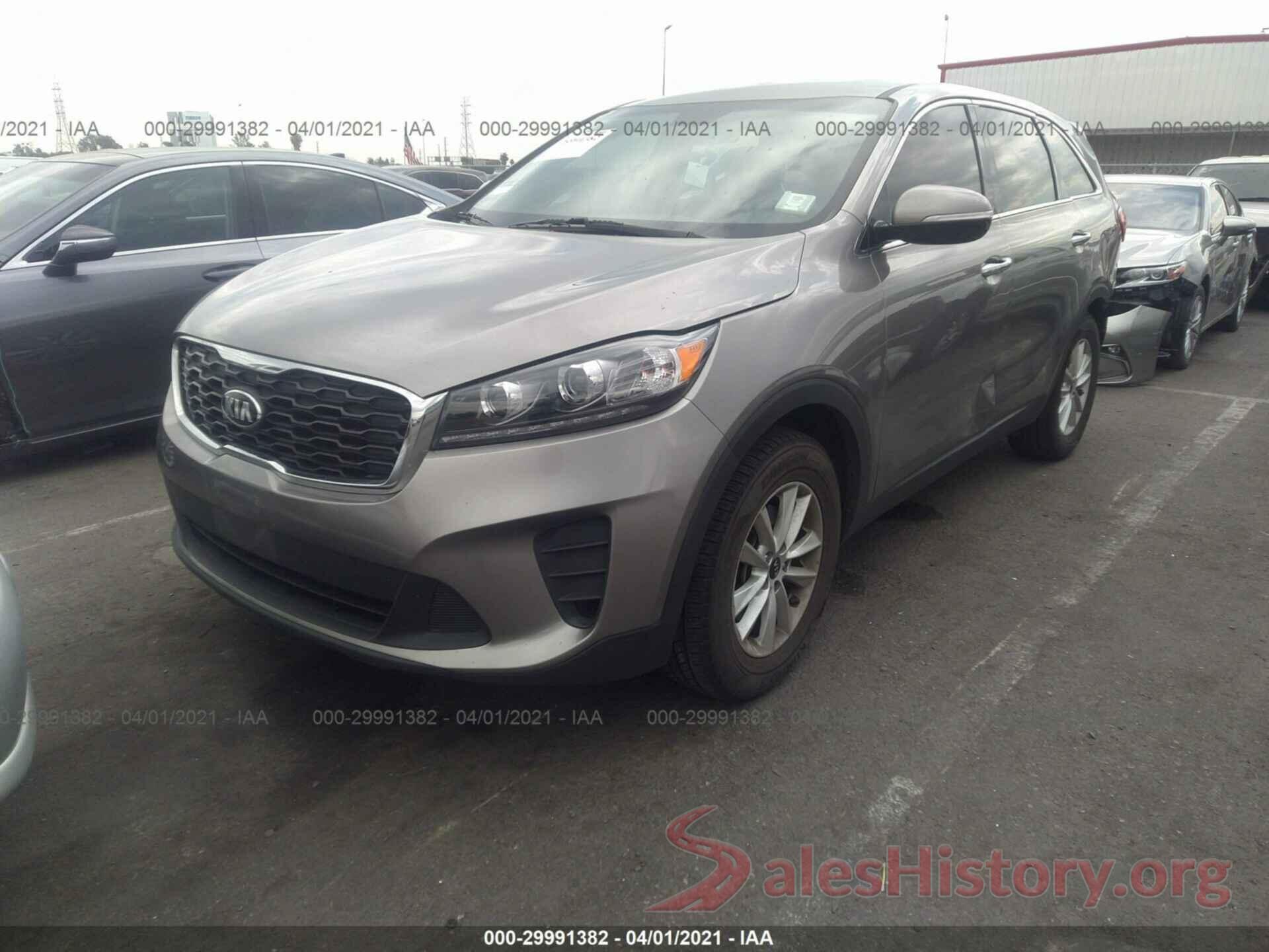 5XYPG4A55KG488922 2019 KIA SORENTO