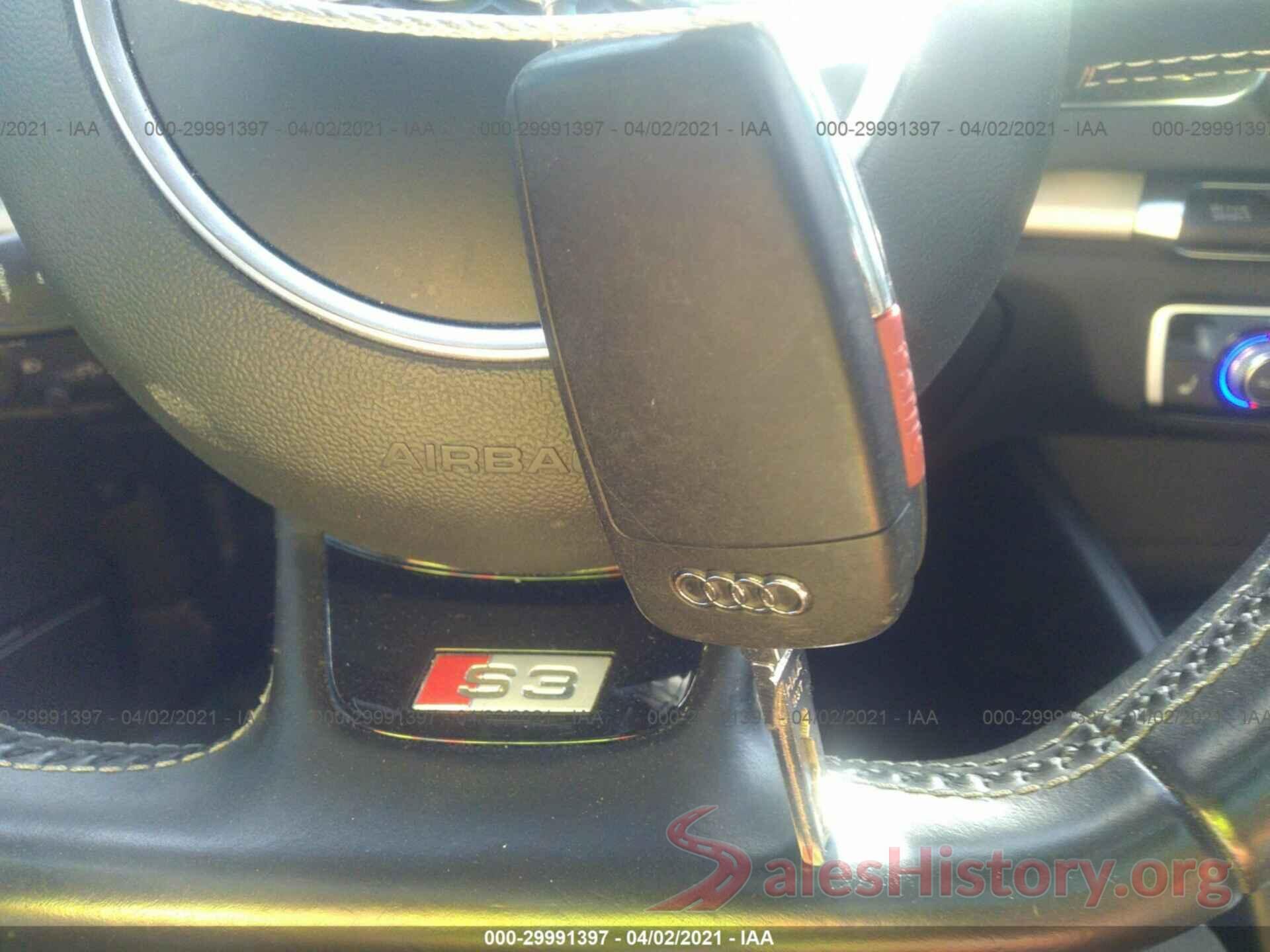 WAUB1GFF3G1037135 2016 AUDI S3