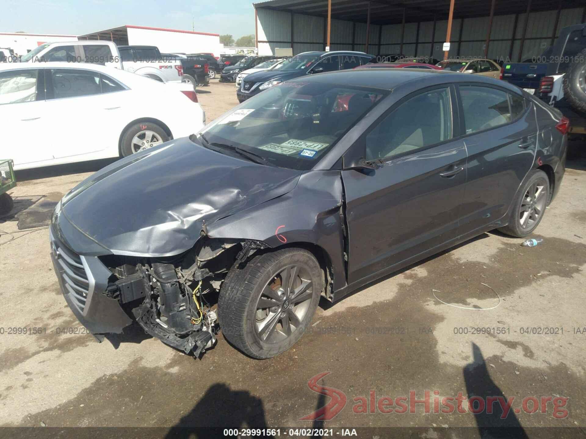 5NPD84LF3JH377864 2018 HYUNDAI ELANTRA