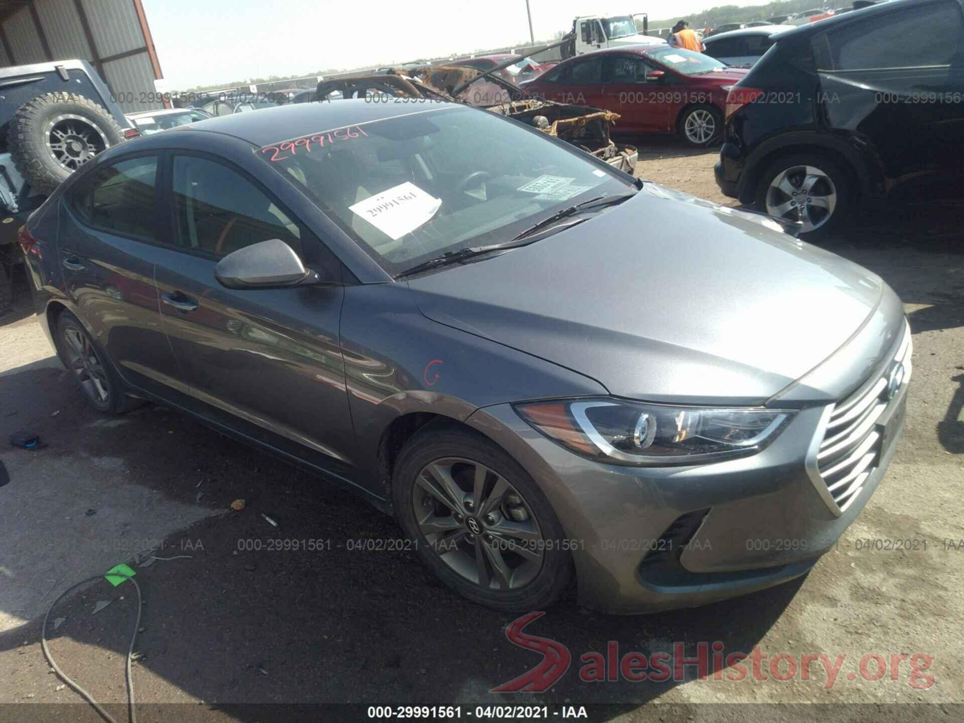 5NPD84LF3JH377864 2018 HYUNDAI ELANTRA