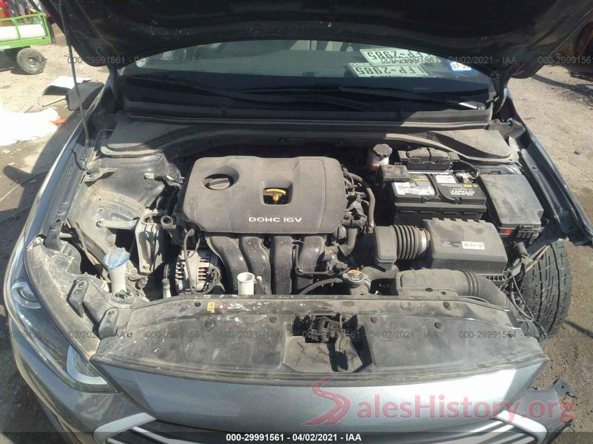 5NPD84LF3JH377864 2018 HYUNDAI ELANTRA