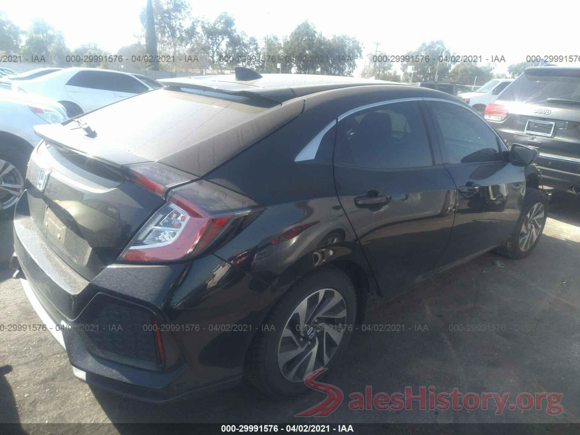 SHHFK7H20HU411249 2017 HONDA CIVIC HATCHBACK