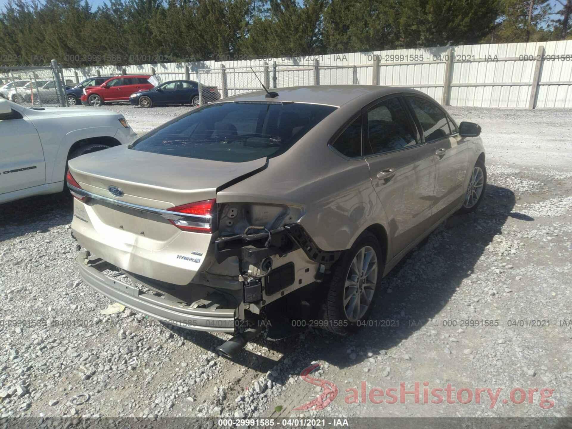 3FA6P0LU9HR318270 2017 FORD FUSION