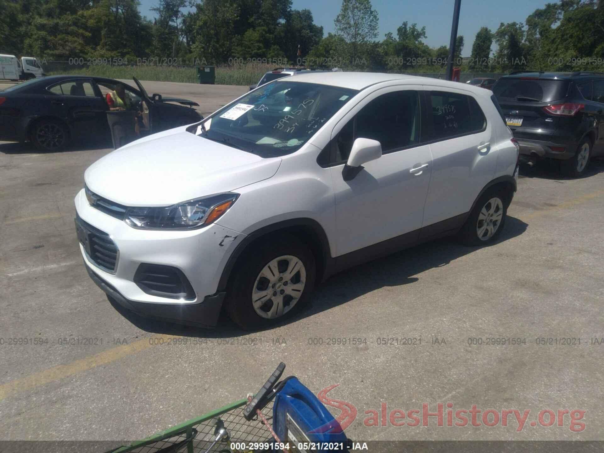 KL7CJKSB7JB732777 2018 CHEVROLET TRAX