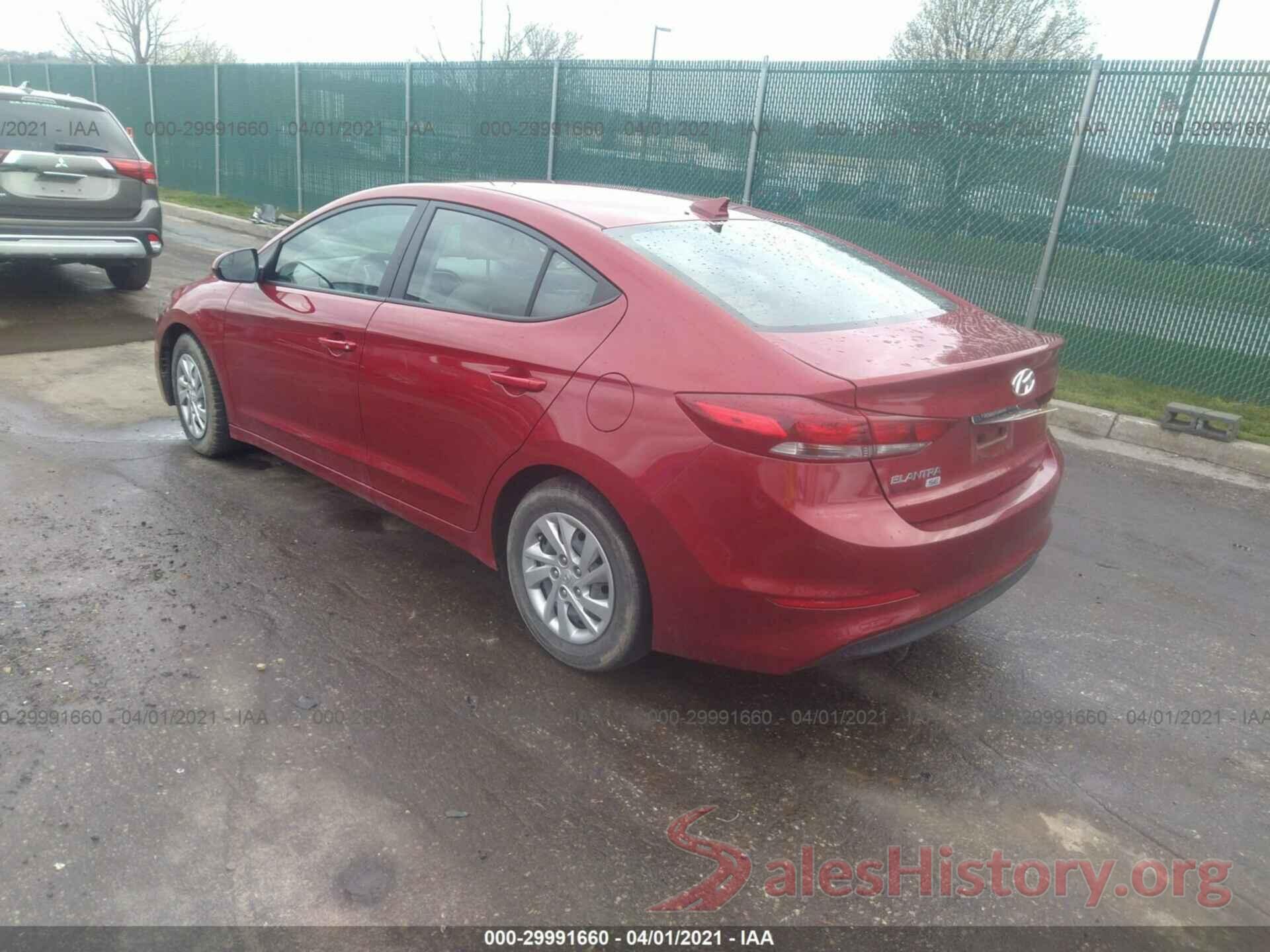 KMHD74LF6HU371751 2017 HYUNDAI ELANTRA