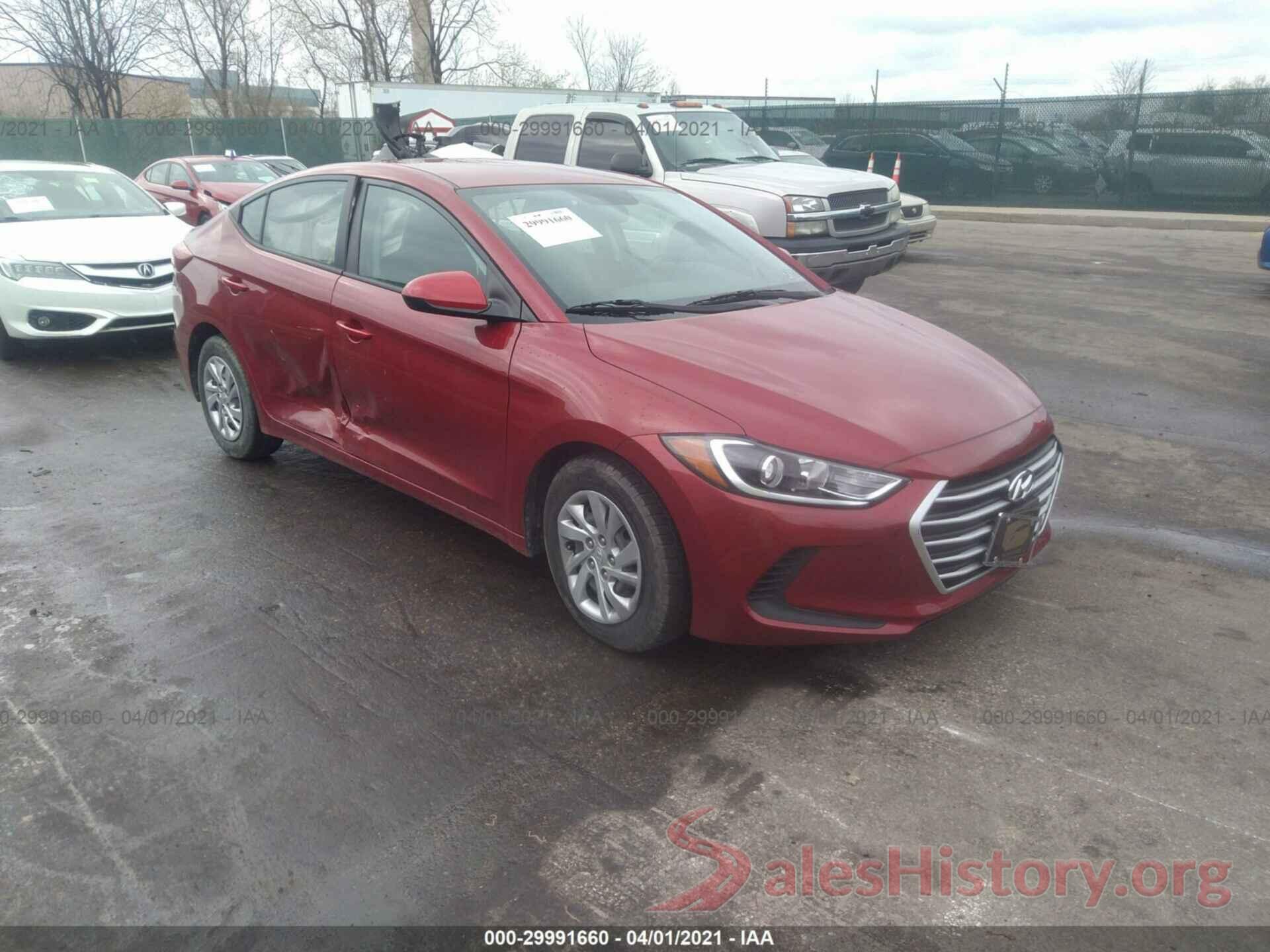 KMHD74LF6HU371751 2017 HYUNDAI ELANTRA