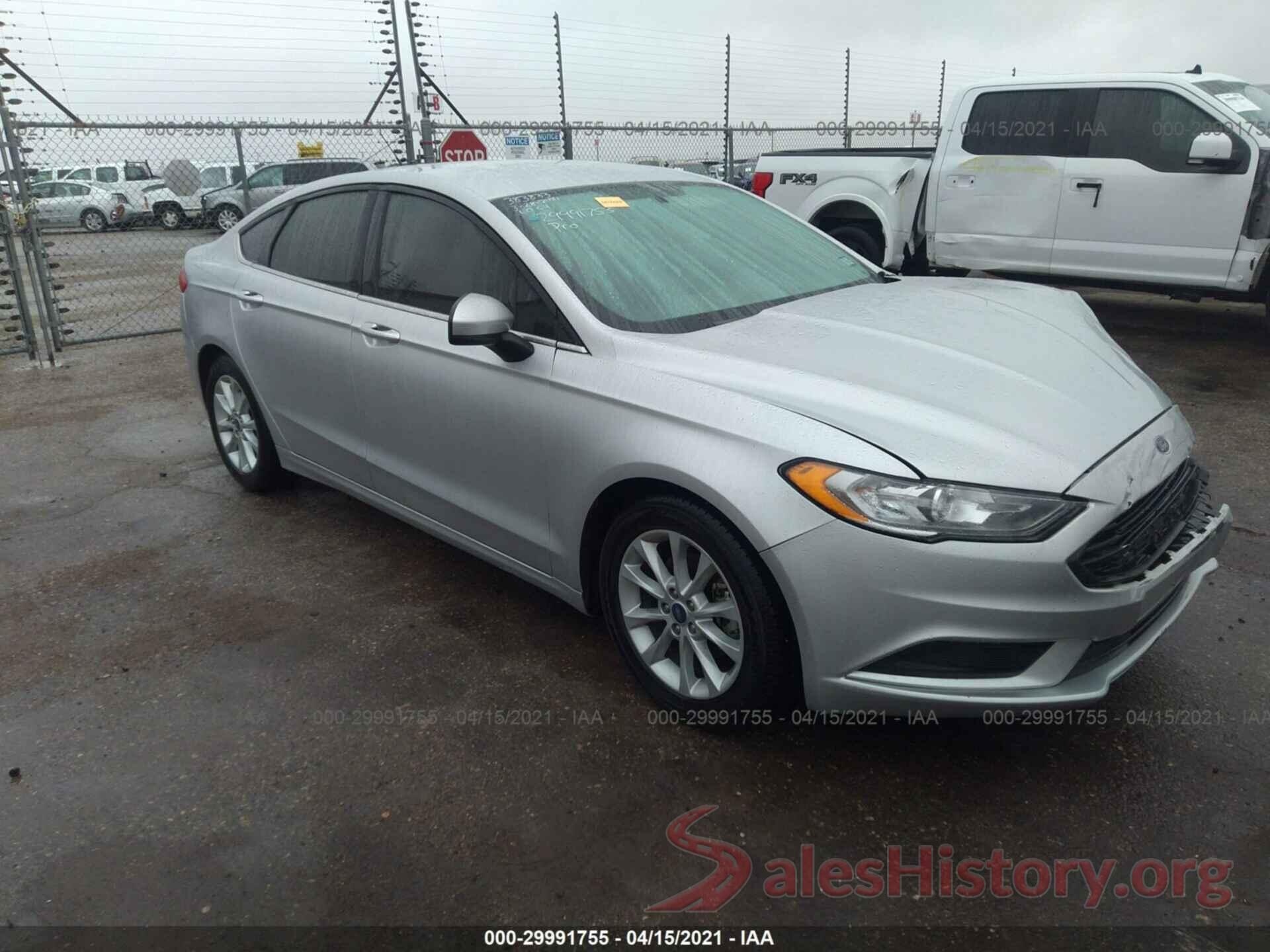 3FA6P0H72HR259291 2017 FORD FUSION