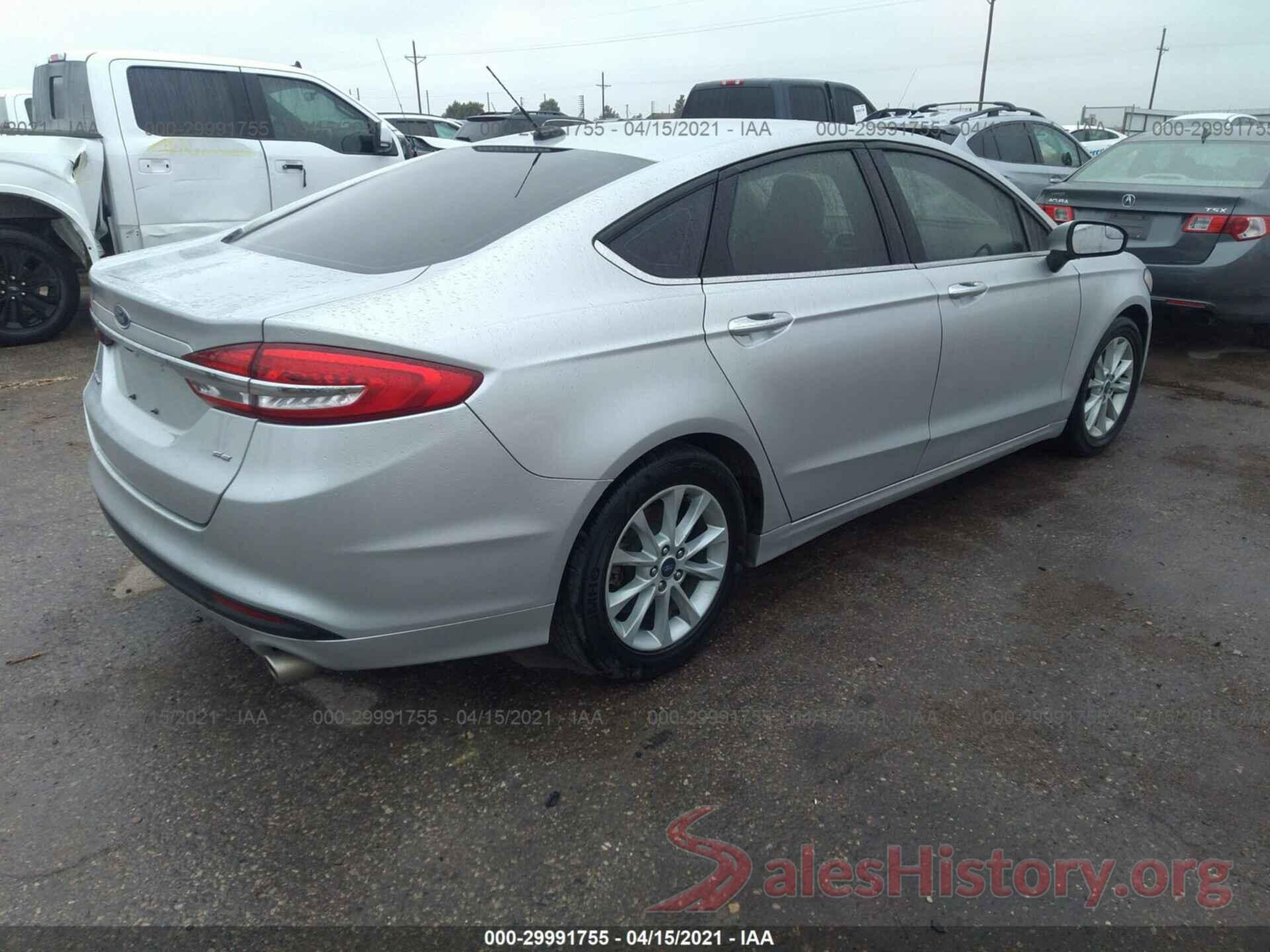 3FA6P0H72HR259291 2017 FORD FUSION