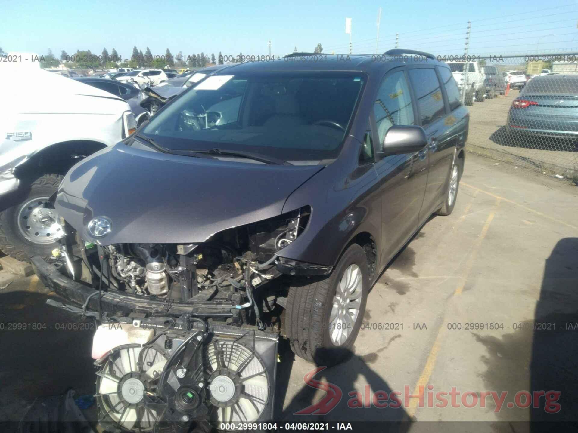 5TDYK3DCXGS705415 2016 TOYOTA SIENNA