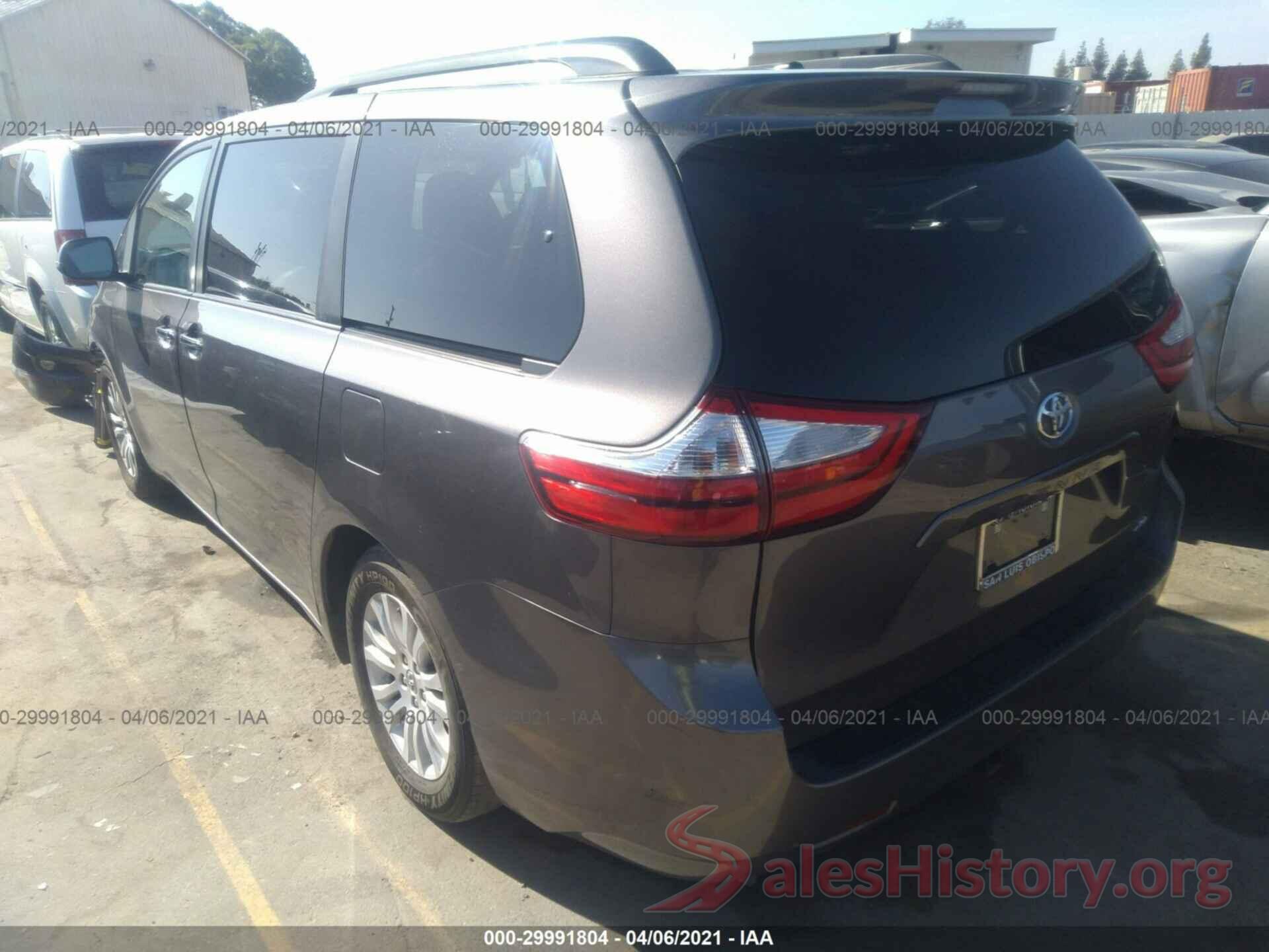 5TDYK3DCXGS705415 2016 TOYOTA SIENNA